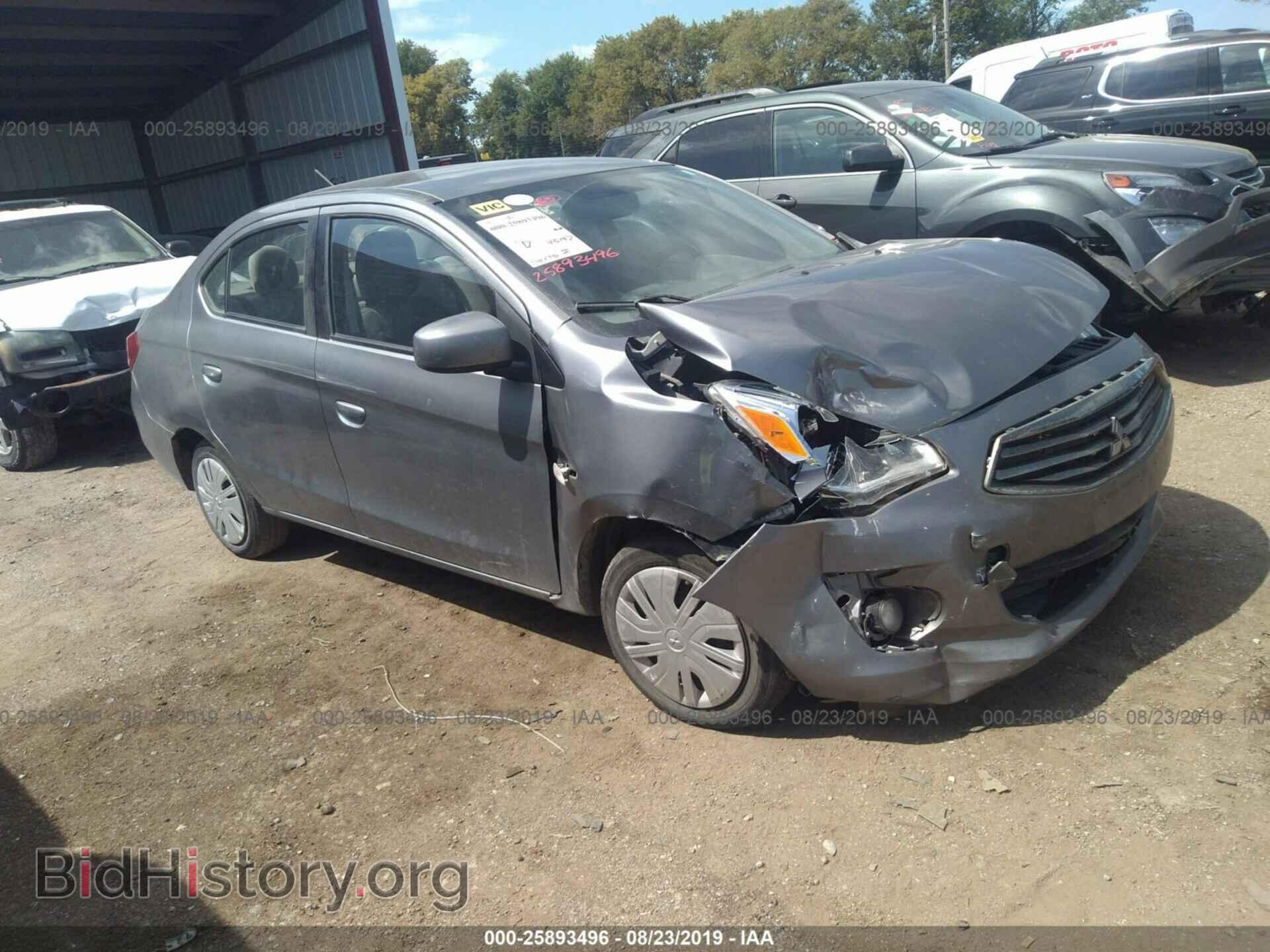 Photo ML32F3FJ7HHF15637 - MITSUBISHI MIRAGE 2017