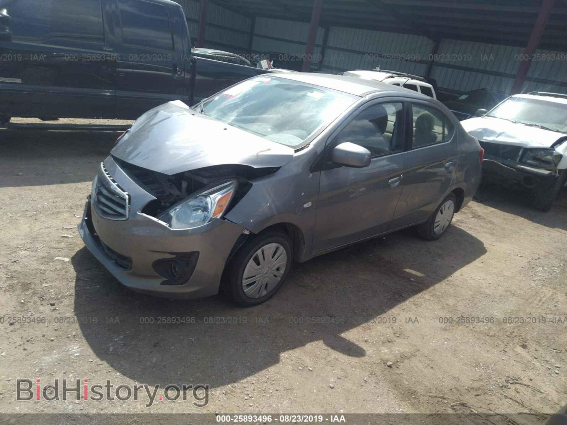 2017 MITSUBISHI MIRAGE - VIN: ML32F3FJ7HHF15637 - Фото 2