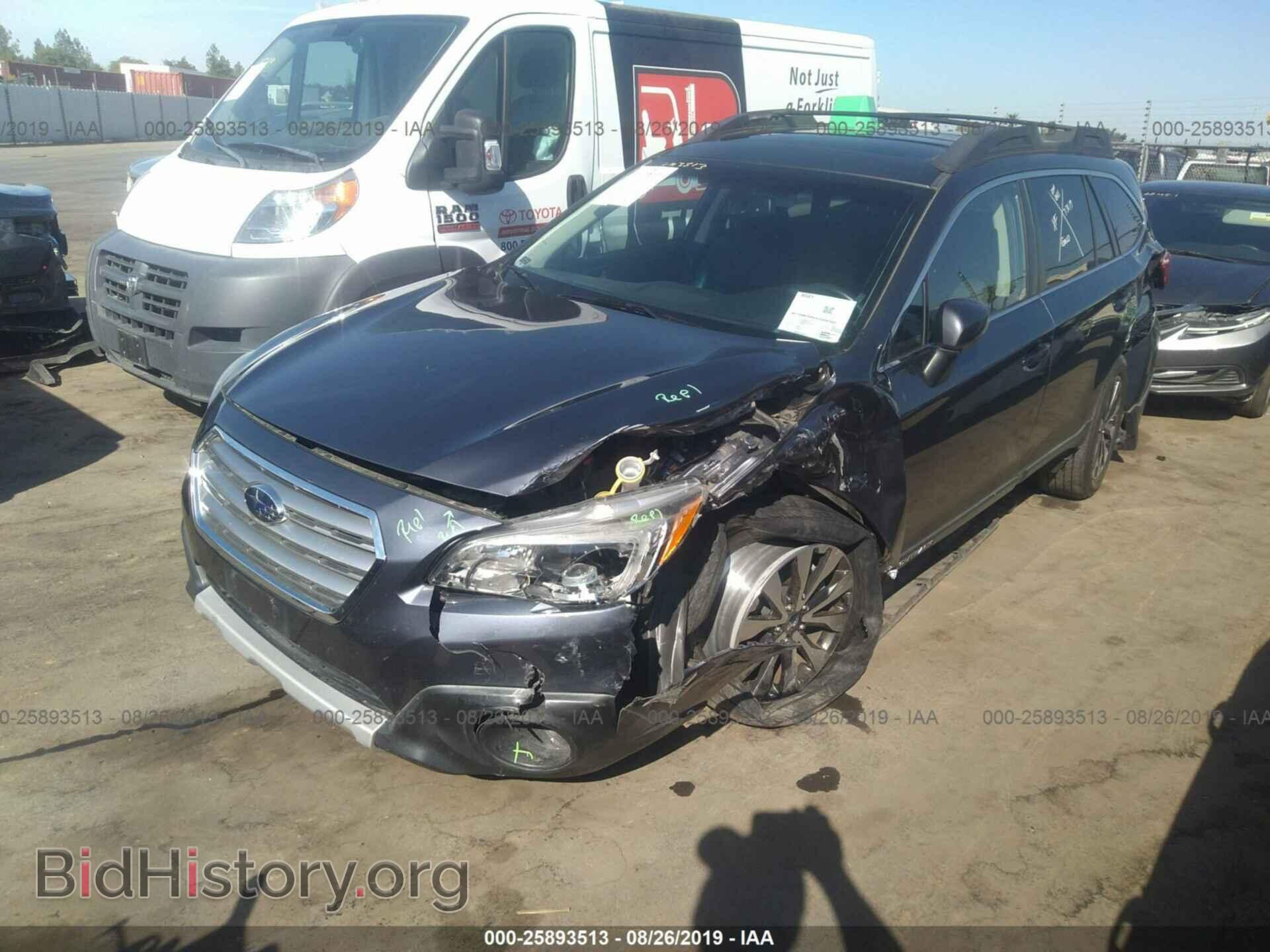 2015 SUBARU OUTBACK - VIN: 4S4BSALC3F3348120 - Фото 2