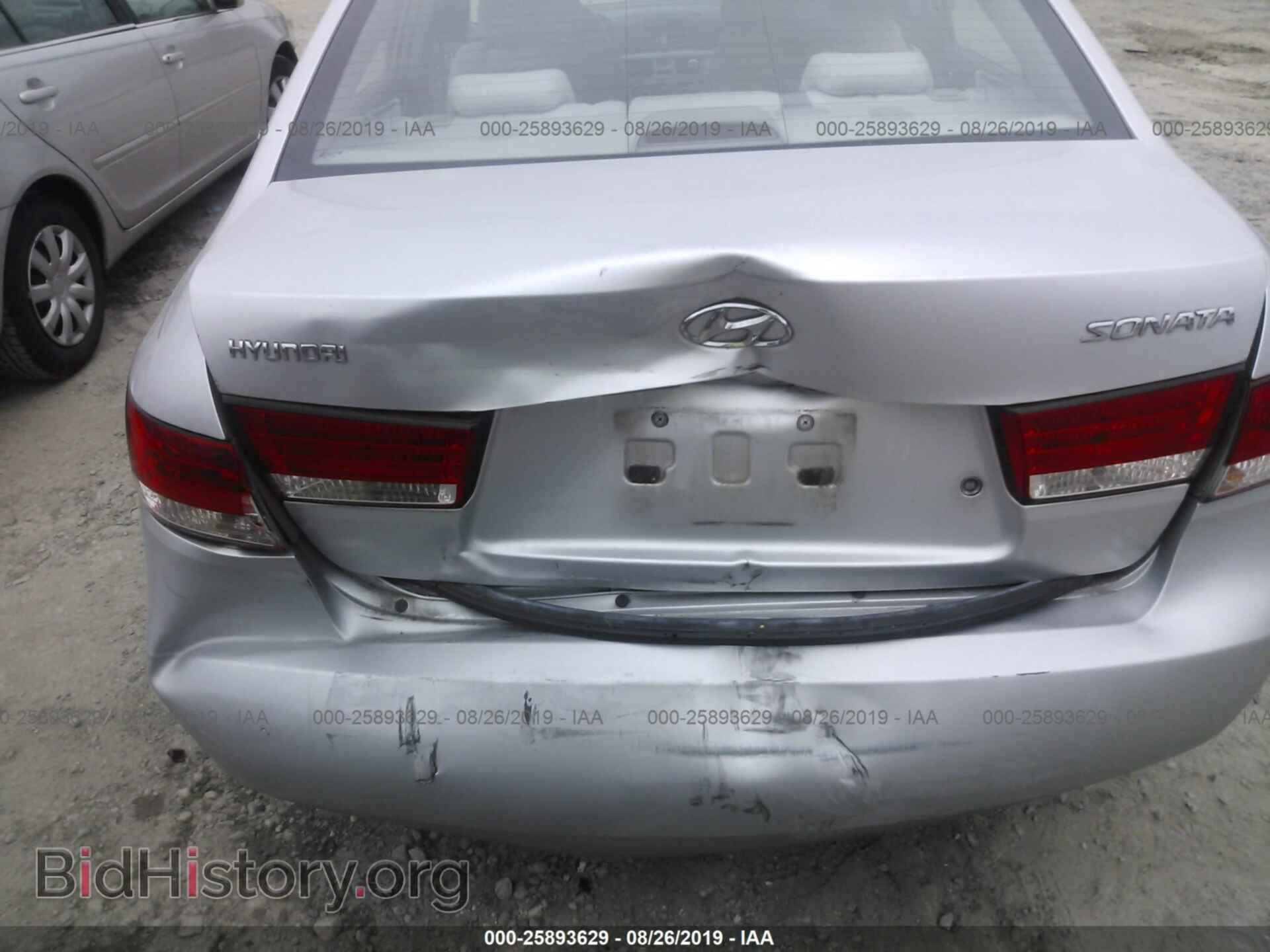 2007 HYUNDAI SONATA - VIN: 5NPET46C47H222348 - Фото 6