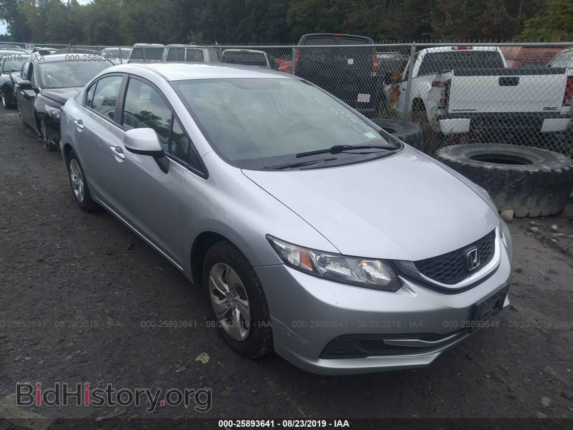 Фотография 2HGFB2F5XDH556743 - HONDA CIVIC 2013