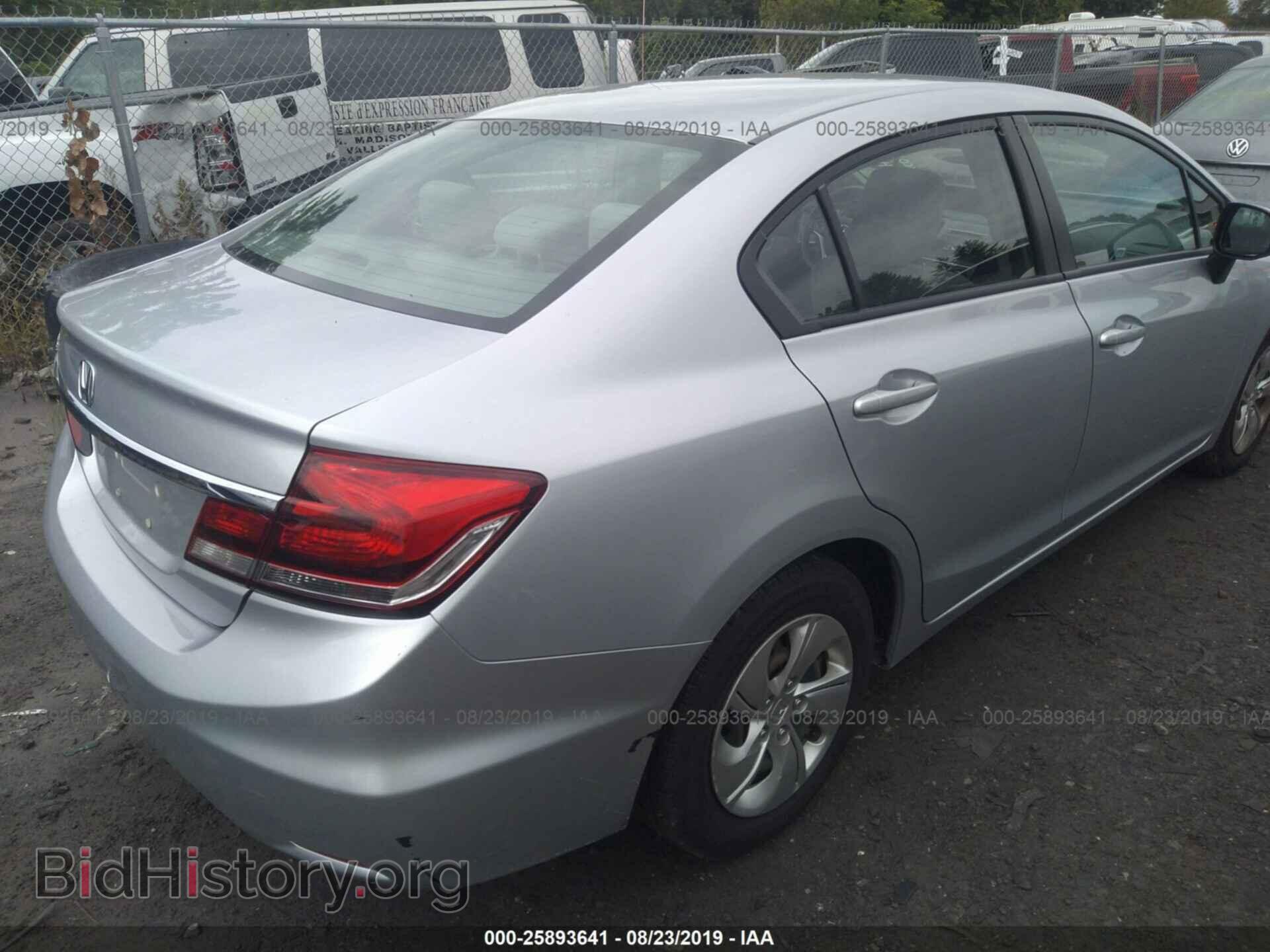 2013 HONDA CIVIC - VIN: 2HGFB2F5XDH556743 - Фото 4