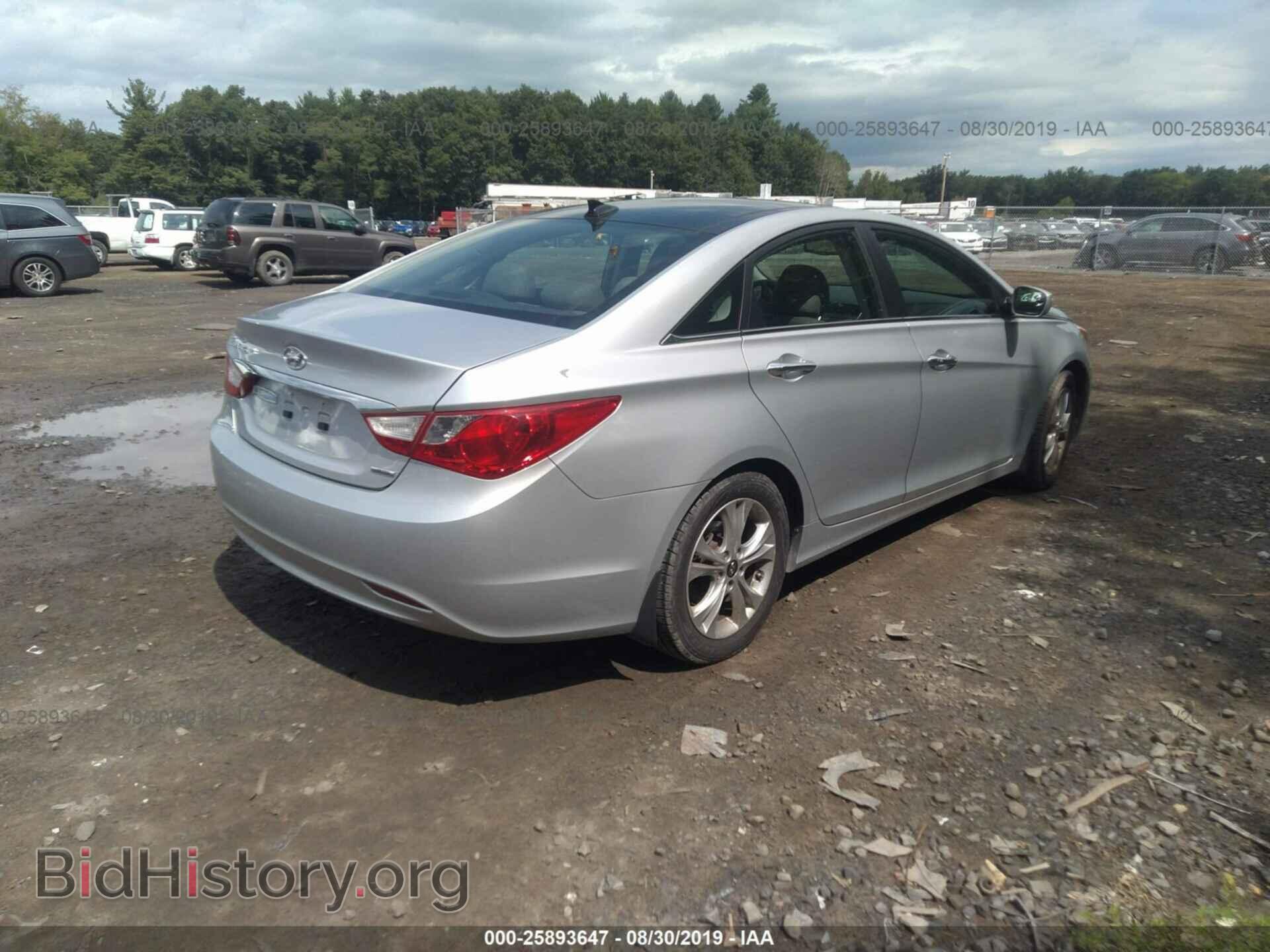 2012 HYUNDAI SONATA - VIN: 5NPEC4AC2CH349813 - Фото 4