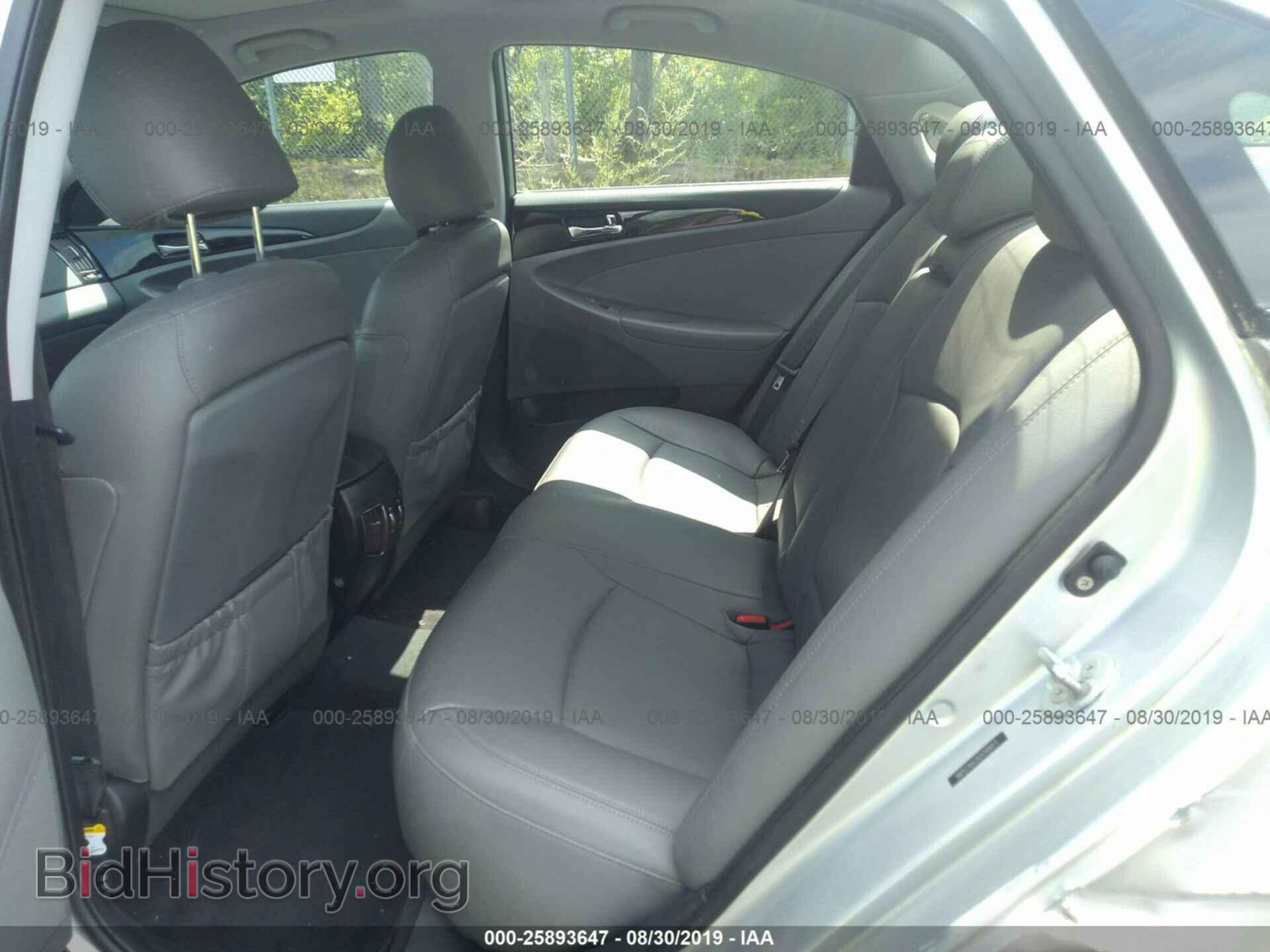 2012 HYUNDAI SONATA - VIN: 5NPEC4AC2CH349813 - Фото 8