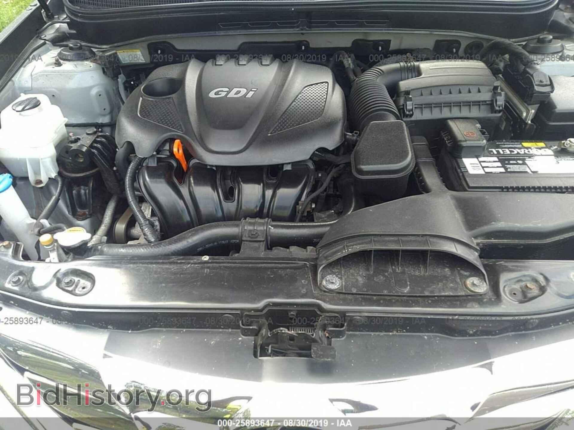 2012 HYUNDAI SONATA - VIN: 5NPEC4AC2CH349813 - Фото 10