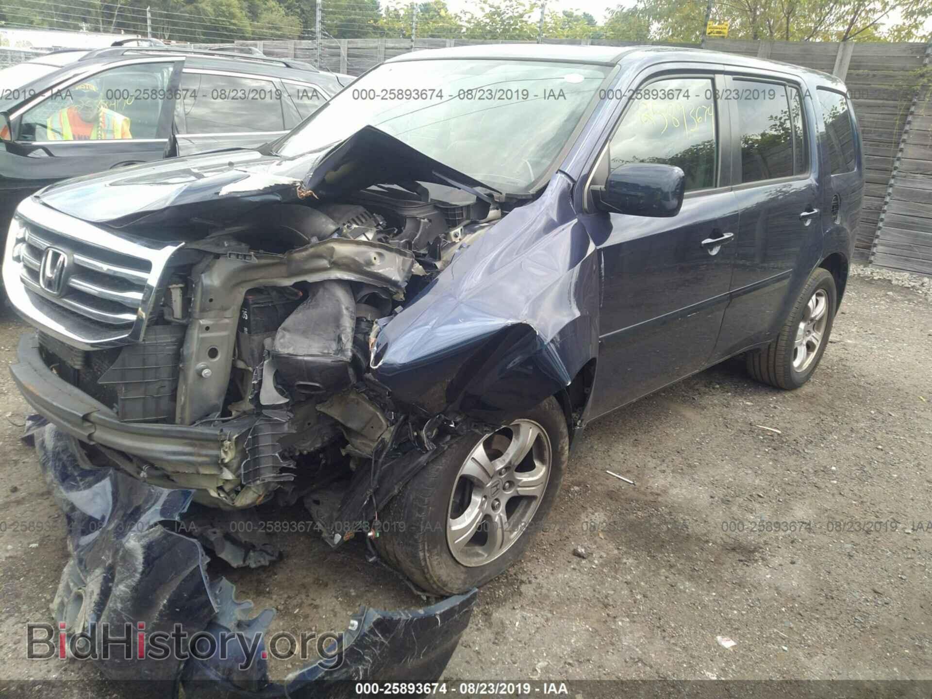 2013 HONDA PILOT - VIN: 5FNYF4H53DB034191 - Photo 2