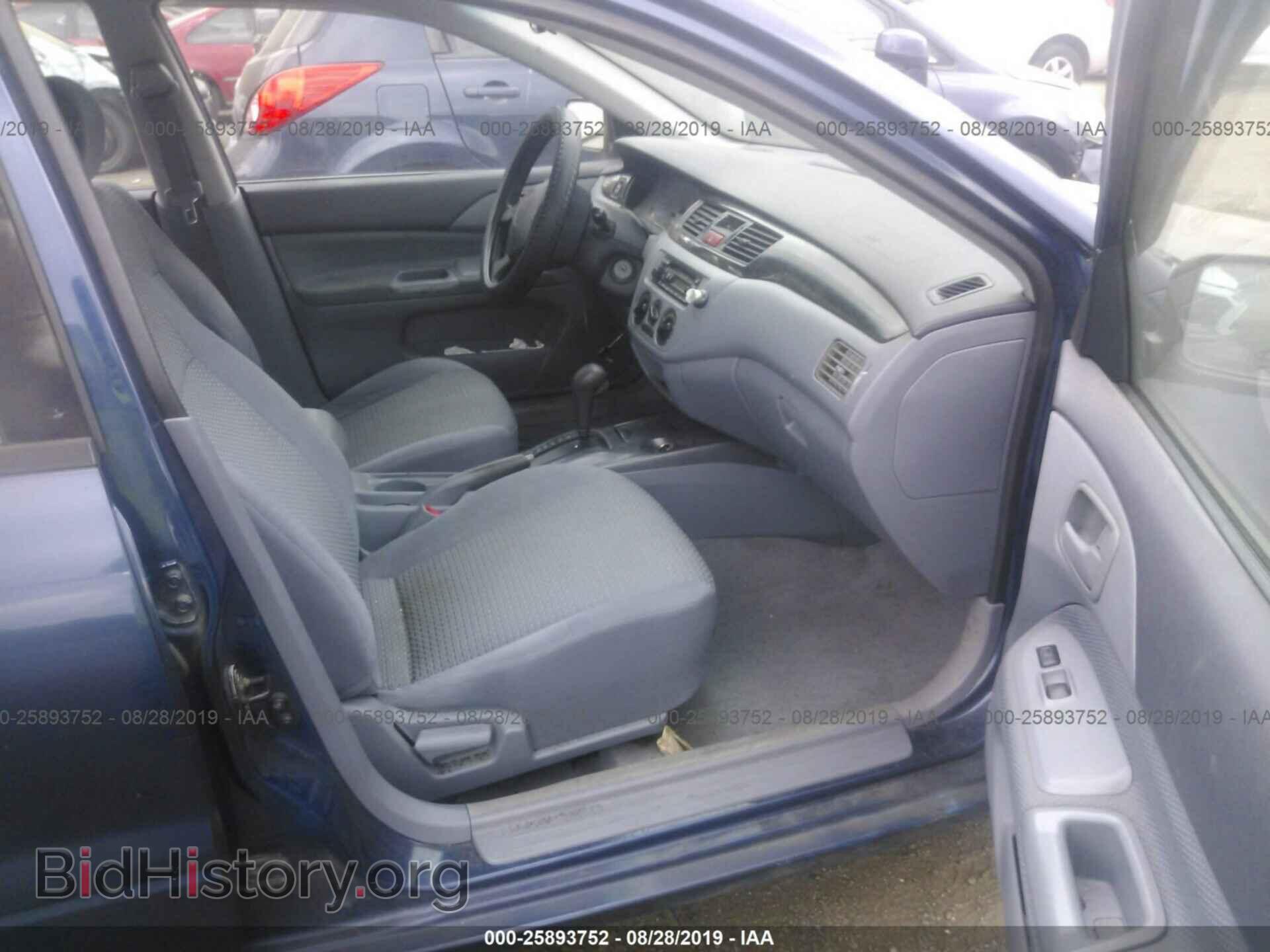 2002 MITSUBISHI LANCER - VIN: JA3AJ26E22U005291 - Photo 5