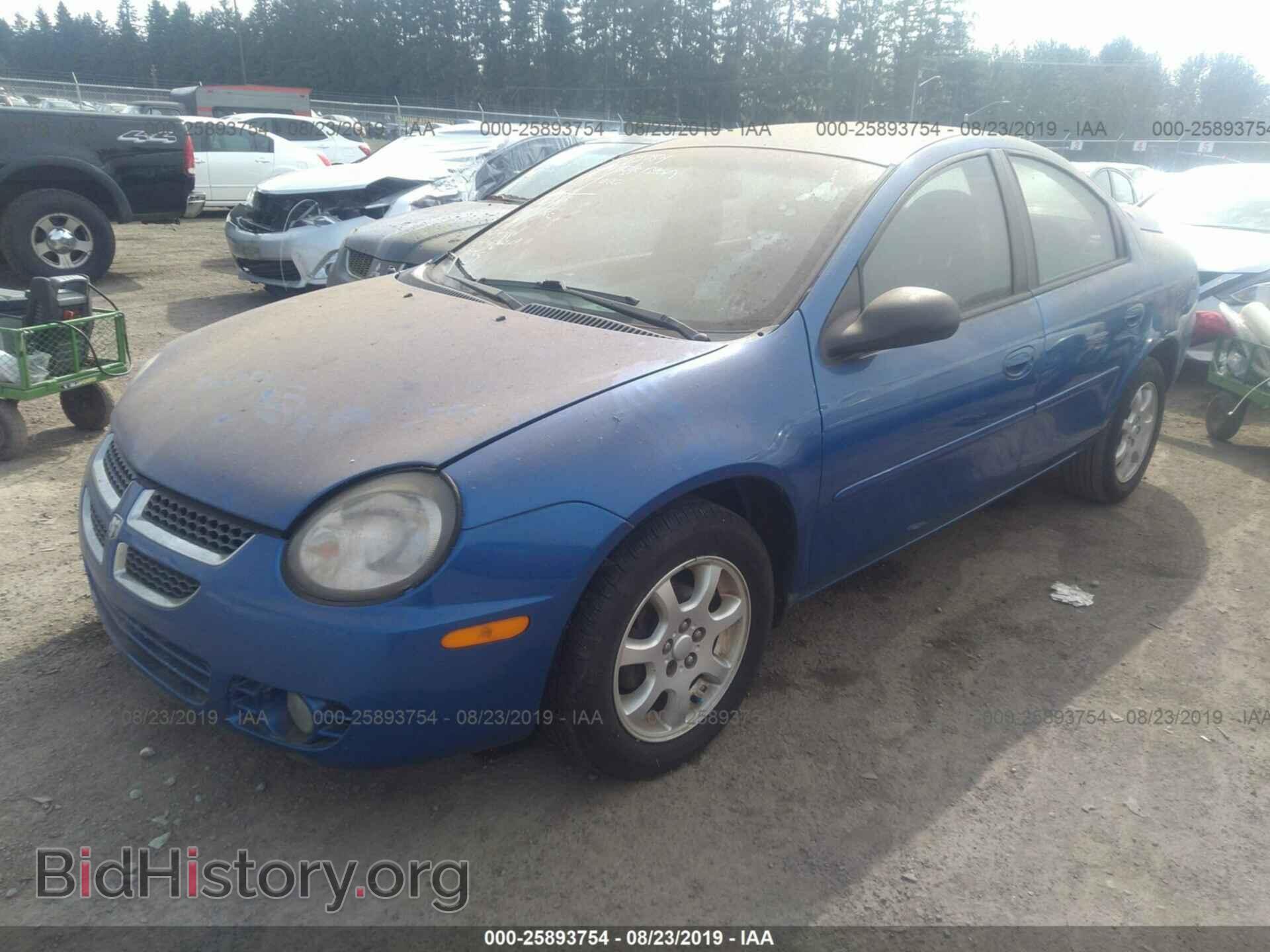 2004 DODGE NEON - VIN: 1B3ES56C94D542485 - Фото 2