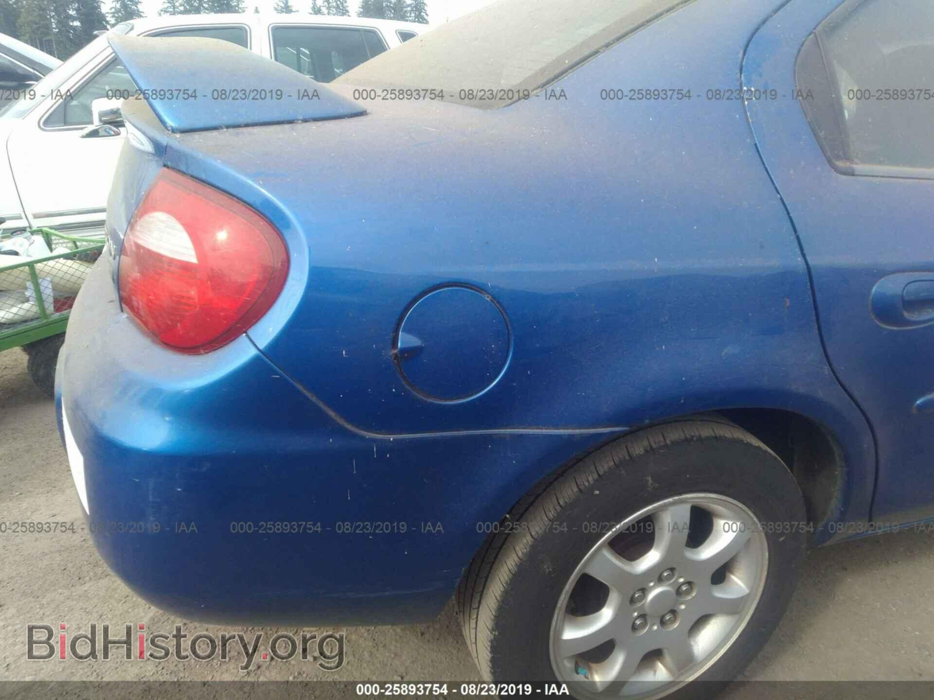 2004 DODGE NEON - VIN: 1B3ES56C94D542485 - Фото 6