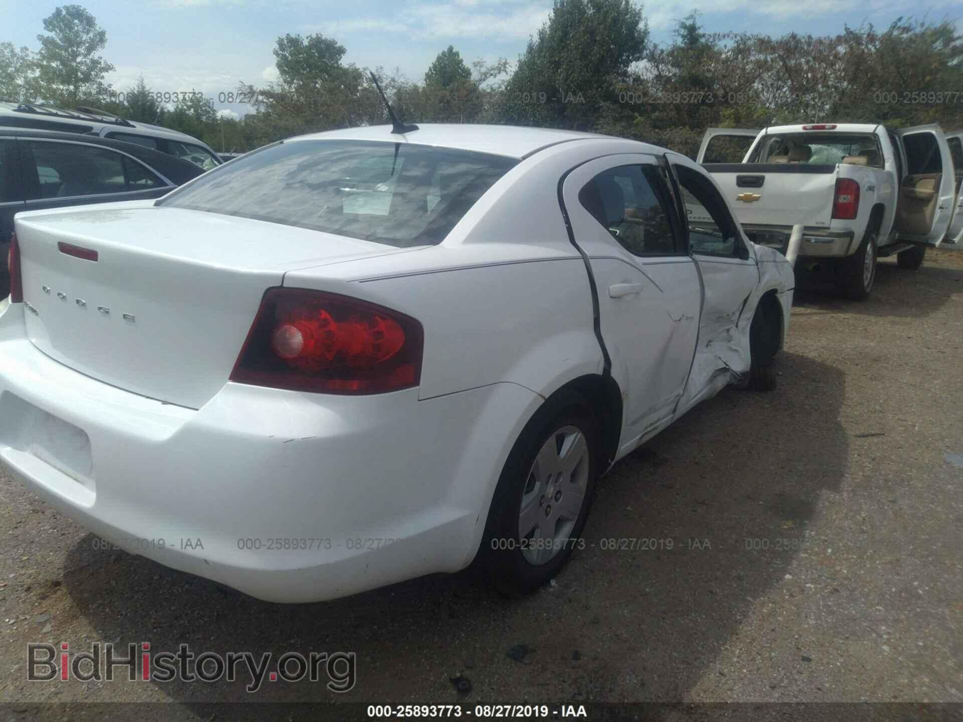 2011 DODGE AVENGER - VIN: 1B3BD4FB2BN616934 - Фото 4