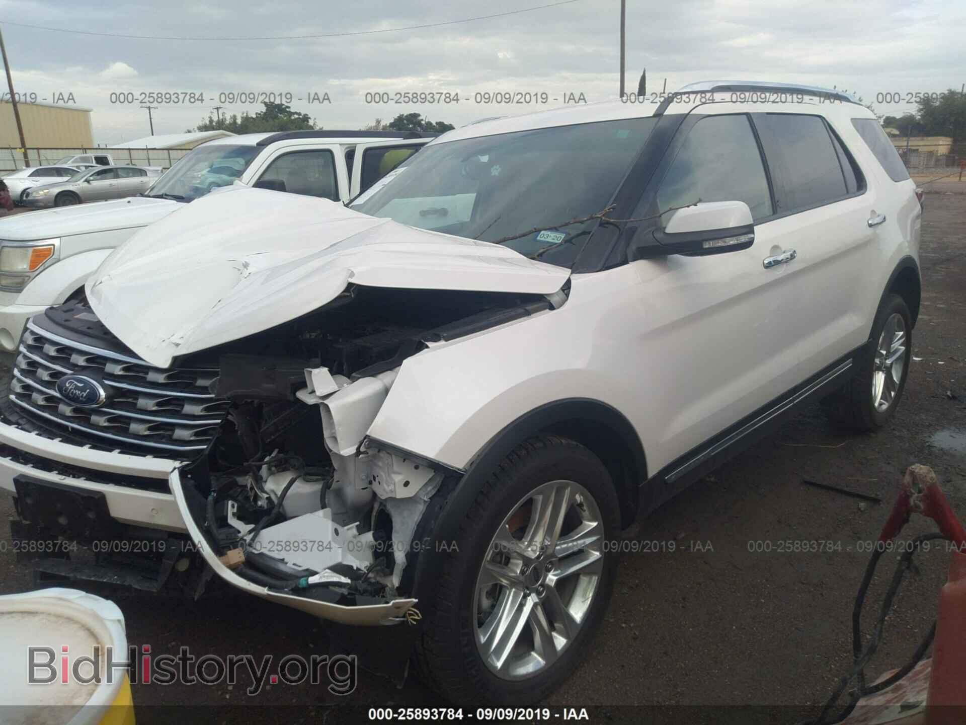 2016 FORD EXPLORER - VIN: 1FM5K7F83GGC21966 - Фото 2