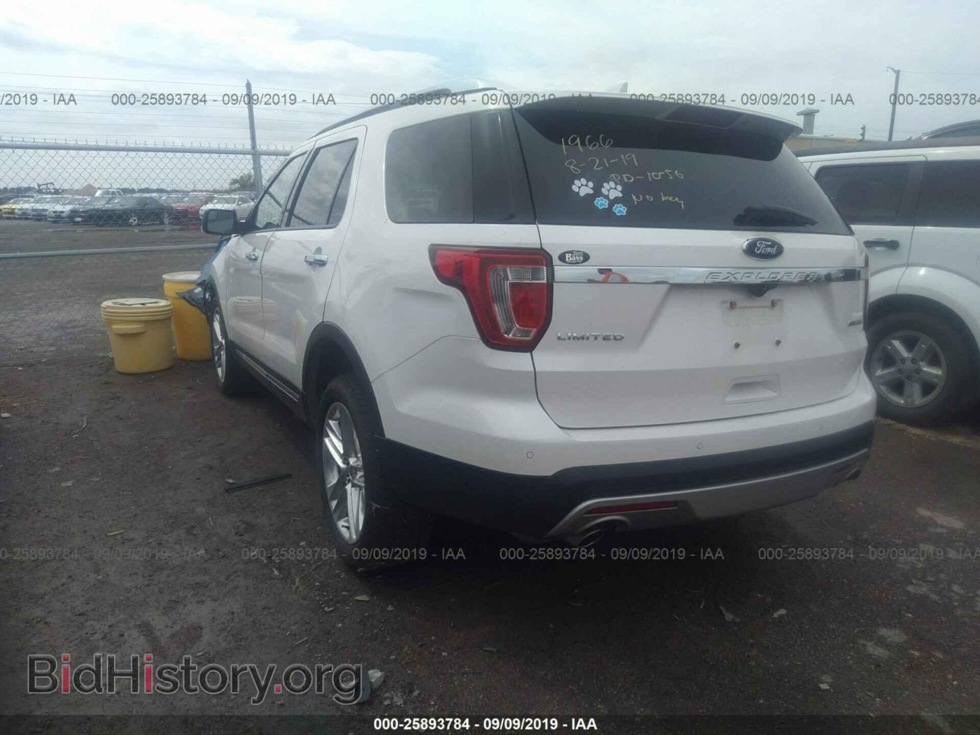 2016 FORD EXPLORER - VIN: 1FM5K7F83GGC21966 - Фото 3