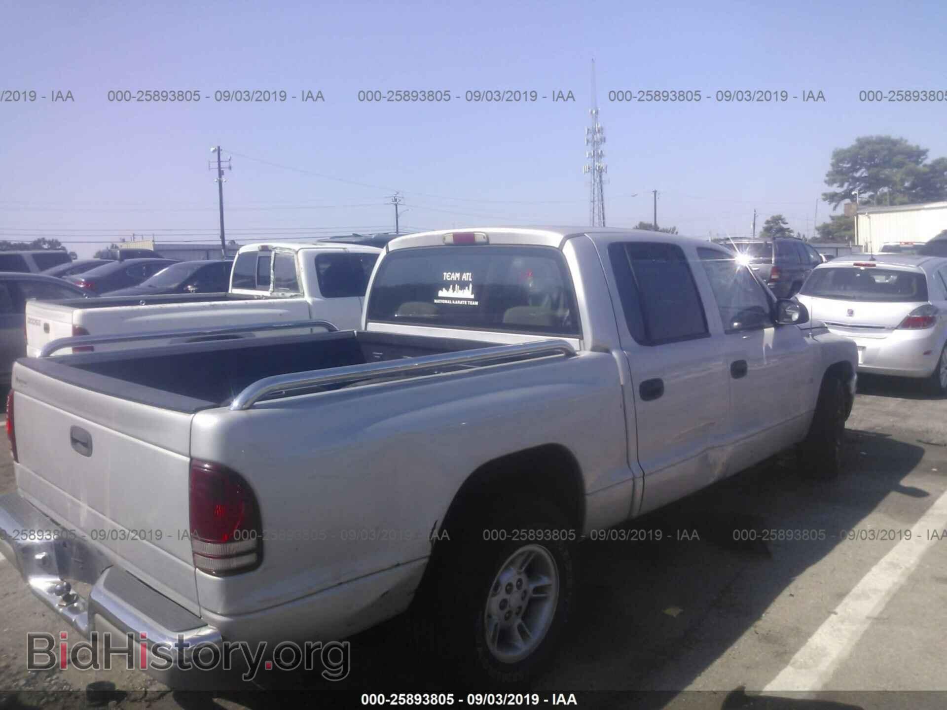 2001 DODGE DAKOTA - VIN: 1B7HL2AX71S298196 - Фото 4