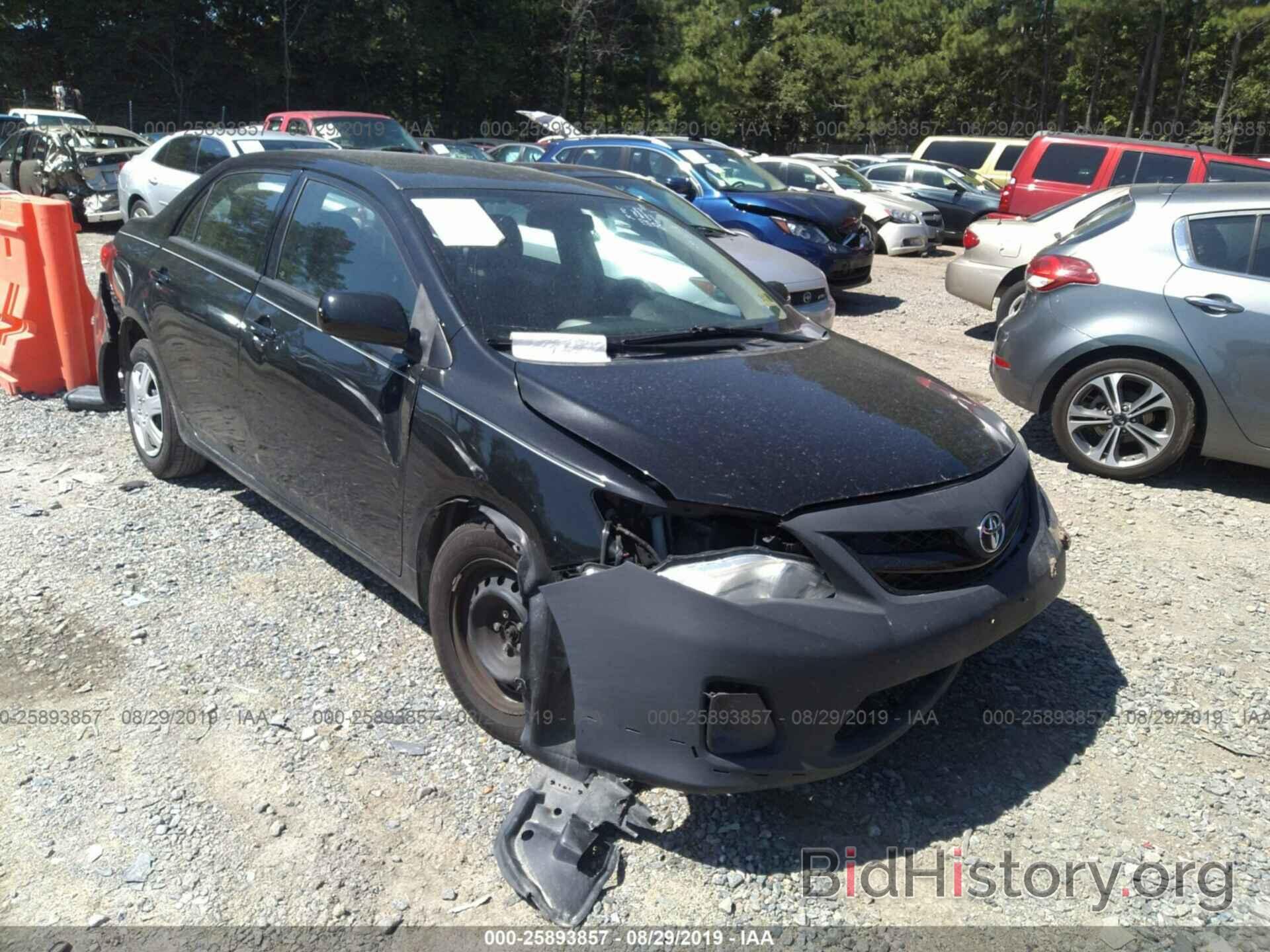 Photo 2T1BU4EE1BC705567 - TOYOTA COROLLA 2011