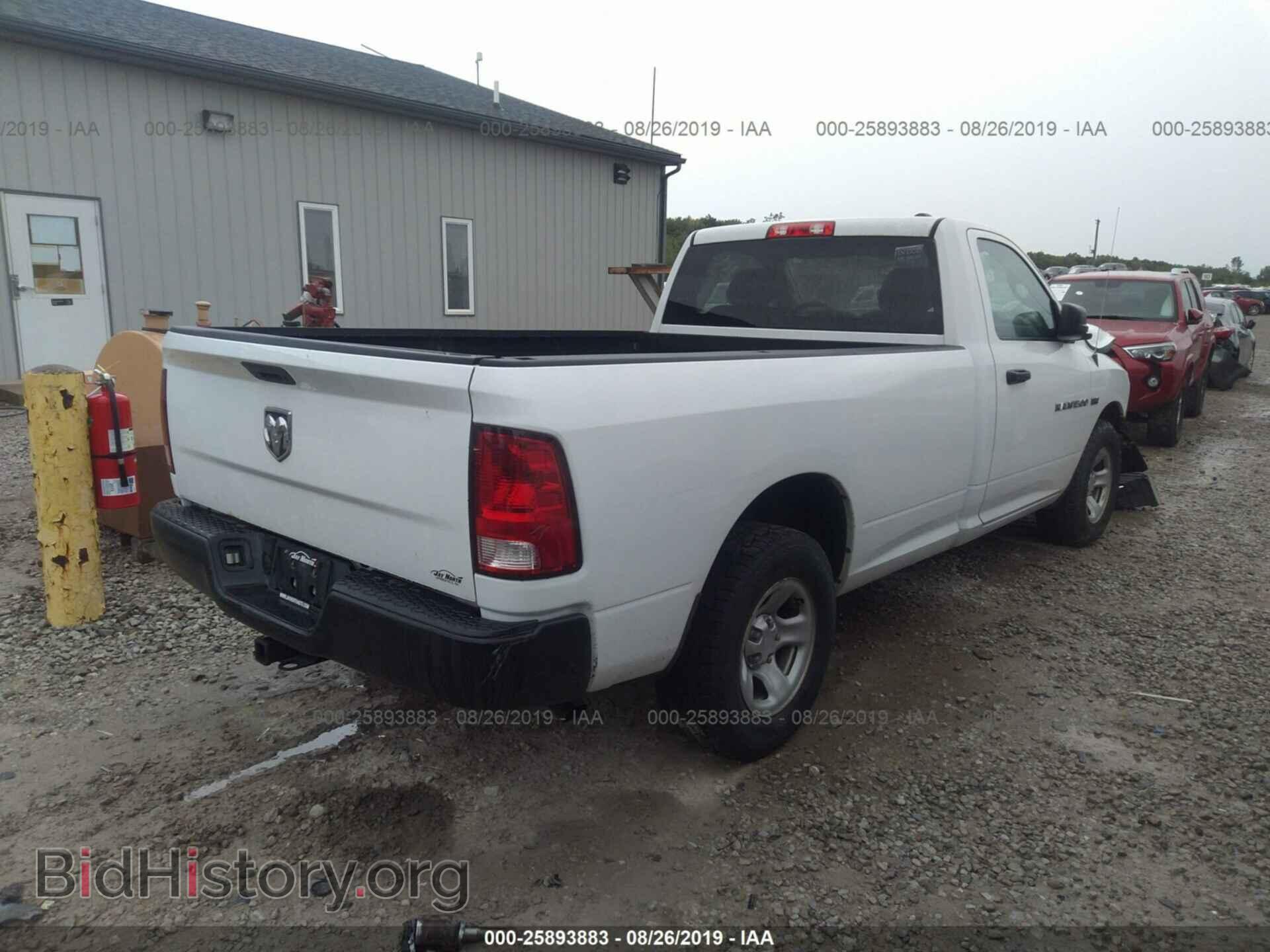 2012 DODGE RAM 1500 - VIN: 3C6JD6DT0CG183312 - Фото 4