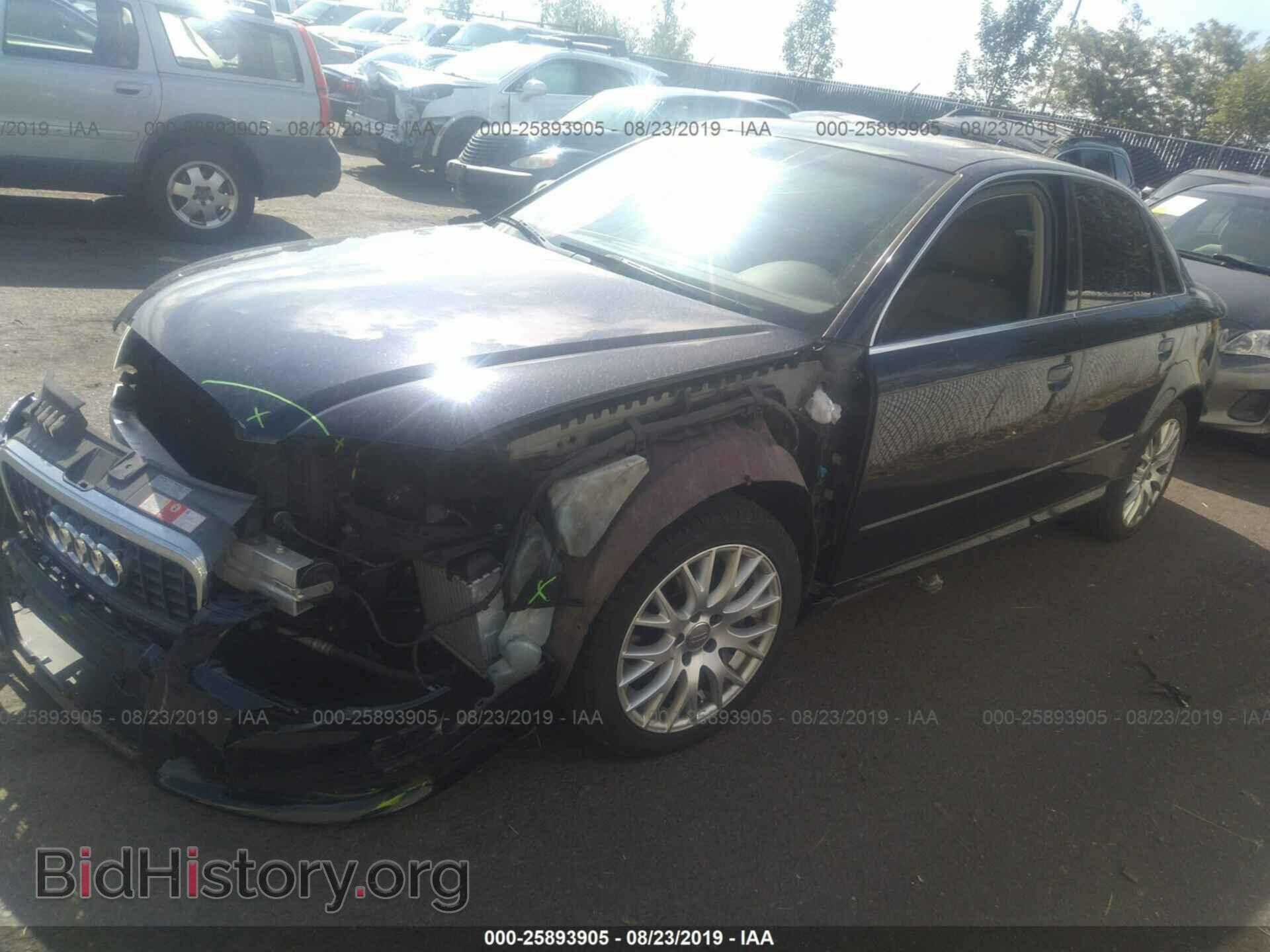 2008 AUDI A4 - VIN: WAUDF78E88A170196 - Фото 2
