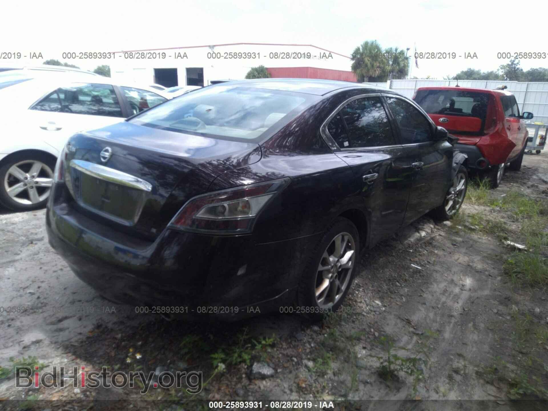 2014 NISSAN MAXIMA - VIN: 1N4AA5AP6EC463668 - Фото 4