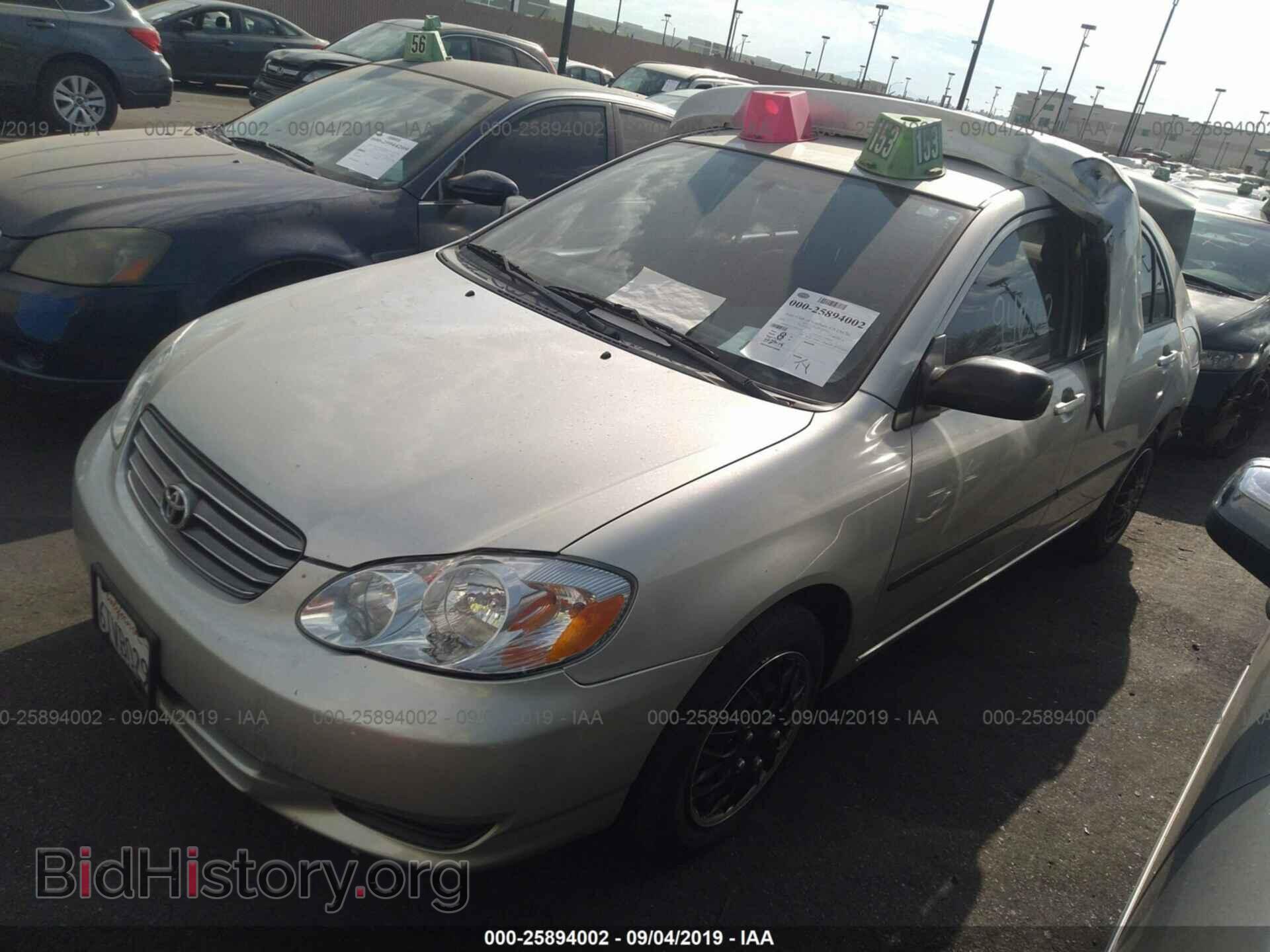 2003 TOYOTA COROLLA - VIN: JTDBR32E532001078 - Фото 2