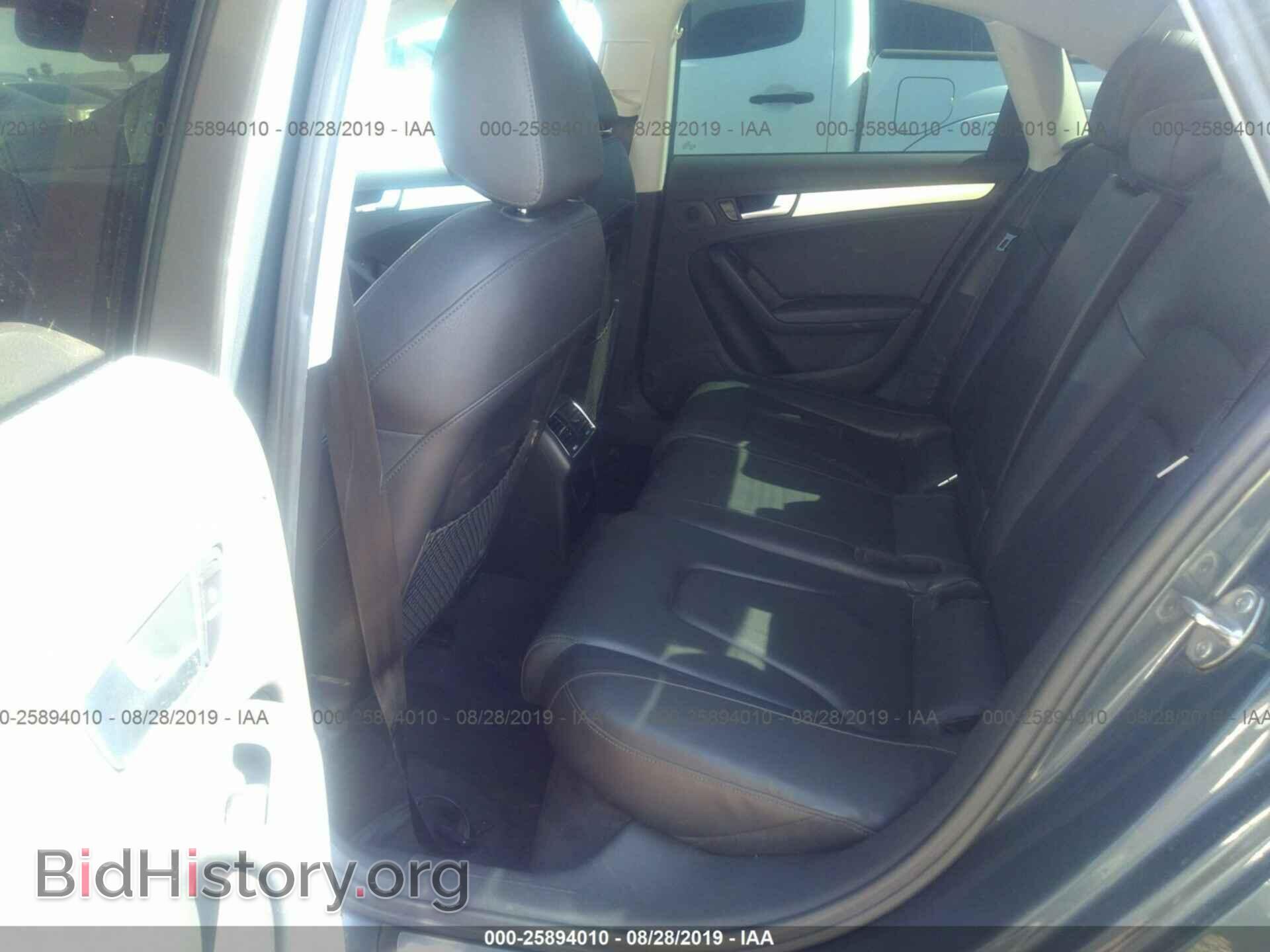 2011 AUDI A4 - VIN: WAUFFAFL5BN007982 - Photo 8
