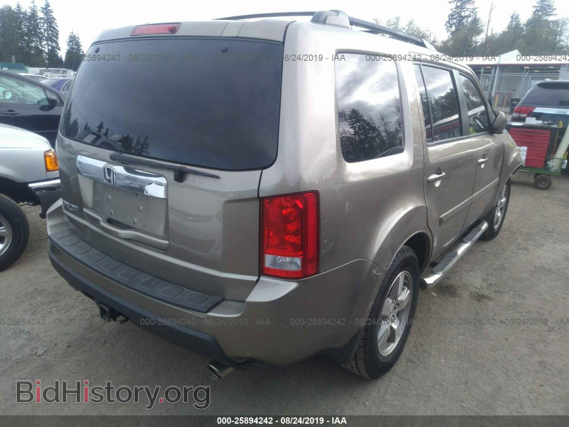 2009 HONDA PILOT - VIN: 5FNYF38669B007352 - Фото 4