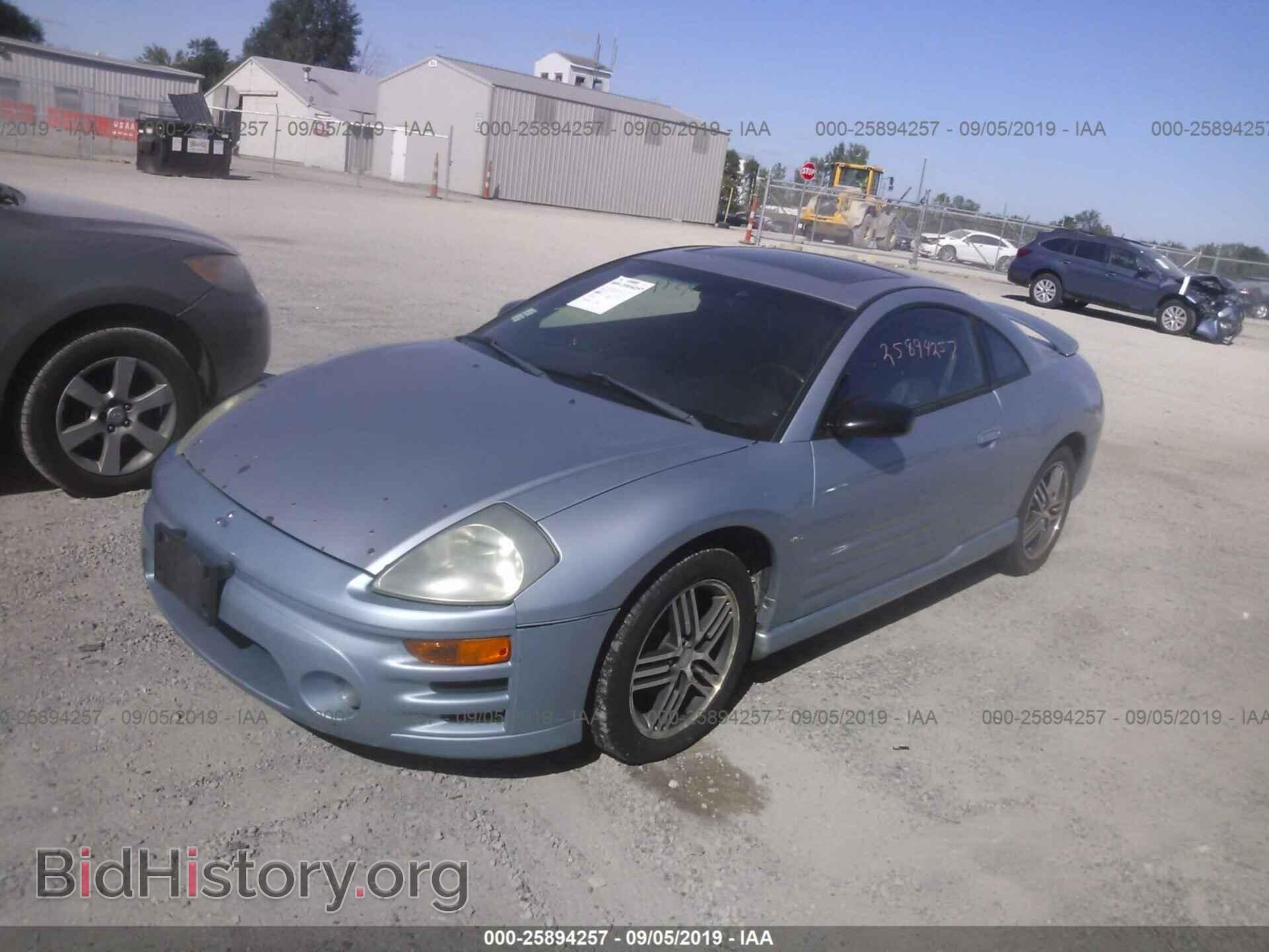 2003 MITSUBISHI ECLIPSE - VIN: 4A3AC74H53E143714 - Photo 2