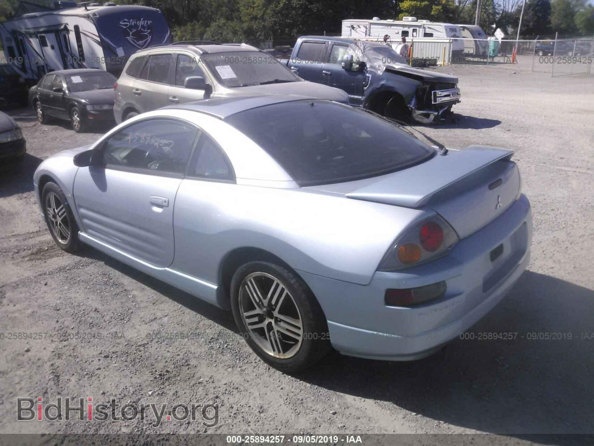 2003 MITSUBISHI ECLIPSE - VIN: 4A3AC74H53E143714 - Photo 3