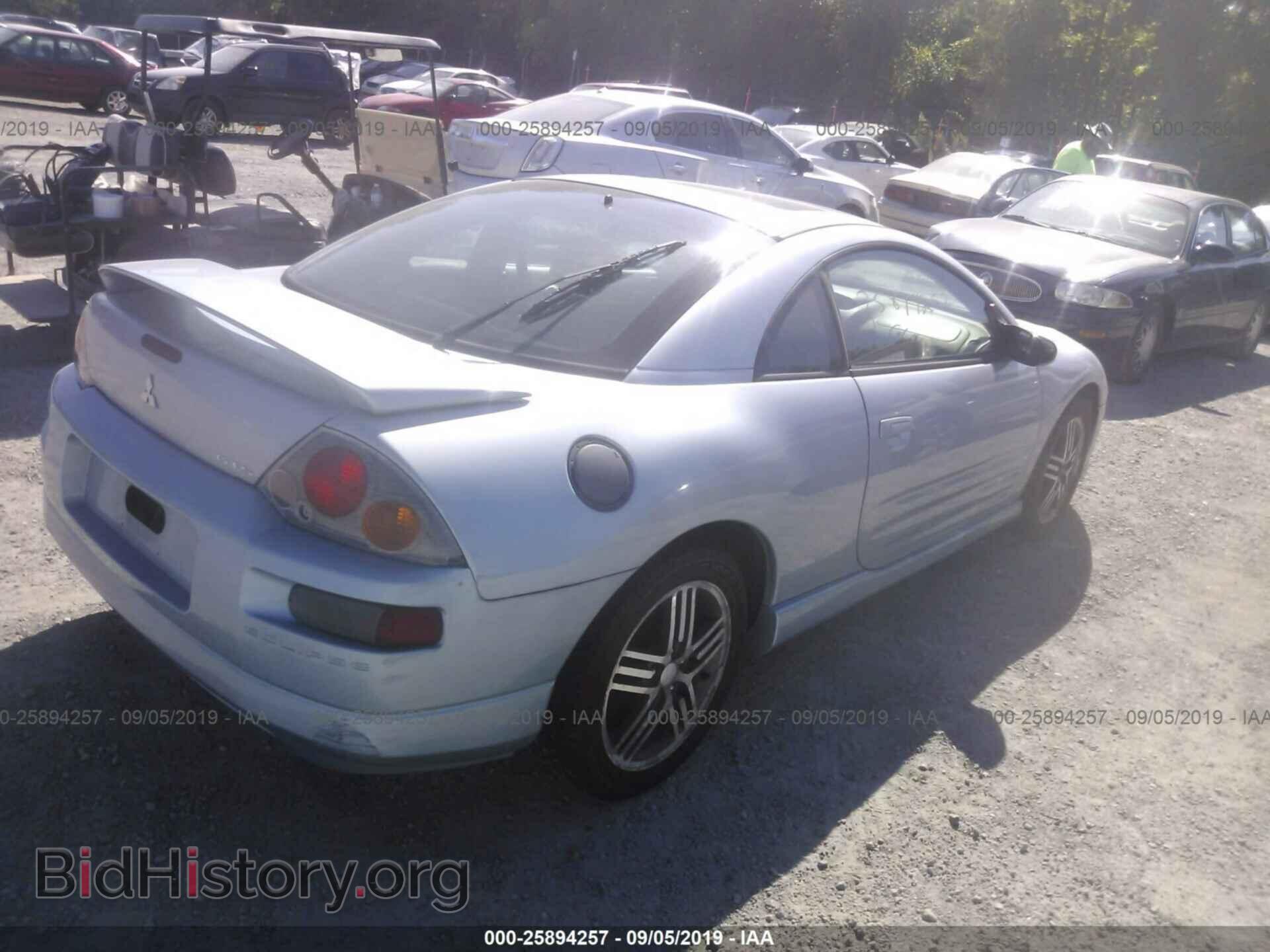 2003 MITSUBISHI ECLIPSE - VIN: 4A3AC74H53E143714 - Photo 4