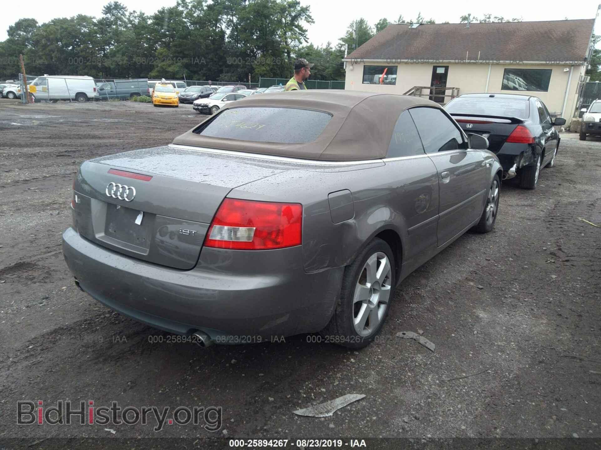 2005 AUDI A4 - VIN: WAUAC48H55K013414 - Фото 4