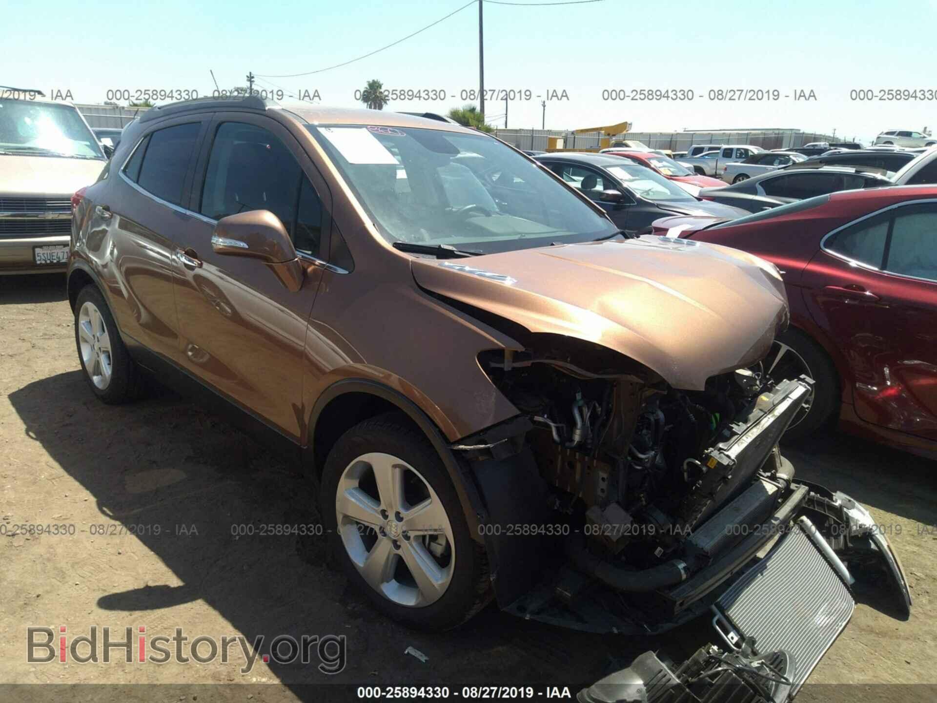 Фотография KL4CJASB1GB693538 - BUICK ENCORE 2016