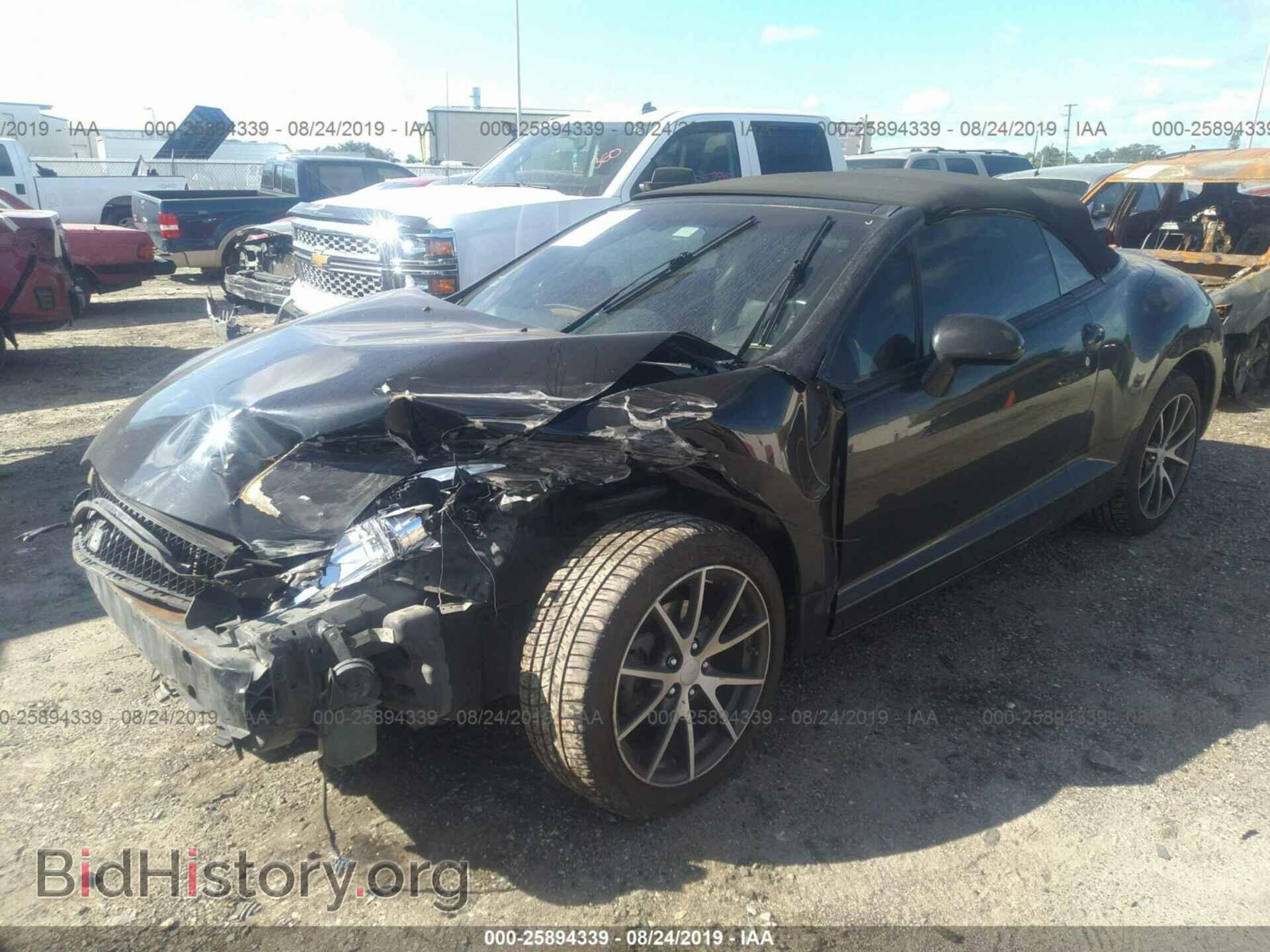 2009 MITSUBISHI ECLIPSE - VIN: 4A3AL35T49E015520 - Фото 2