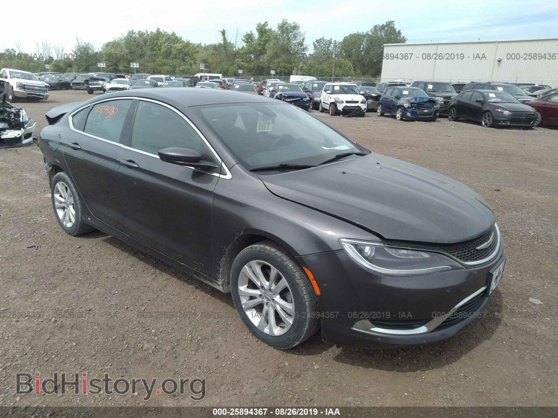 Photo 1C3CCCAB1FN758287 - CHRYSLER 200 2015