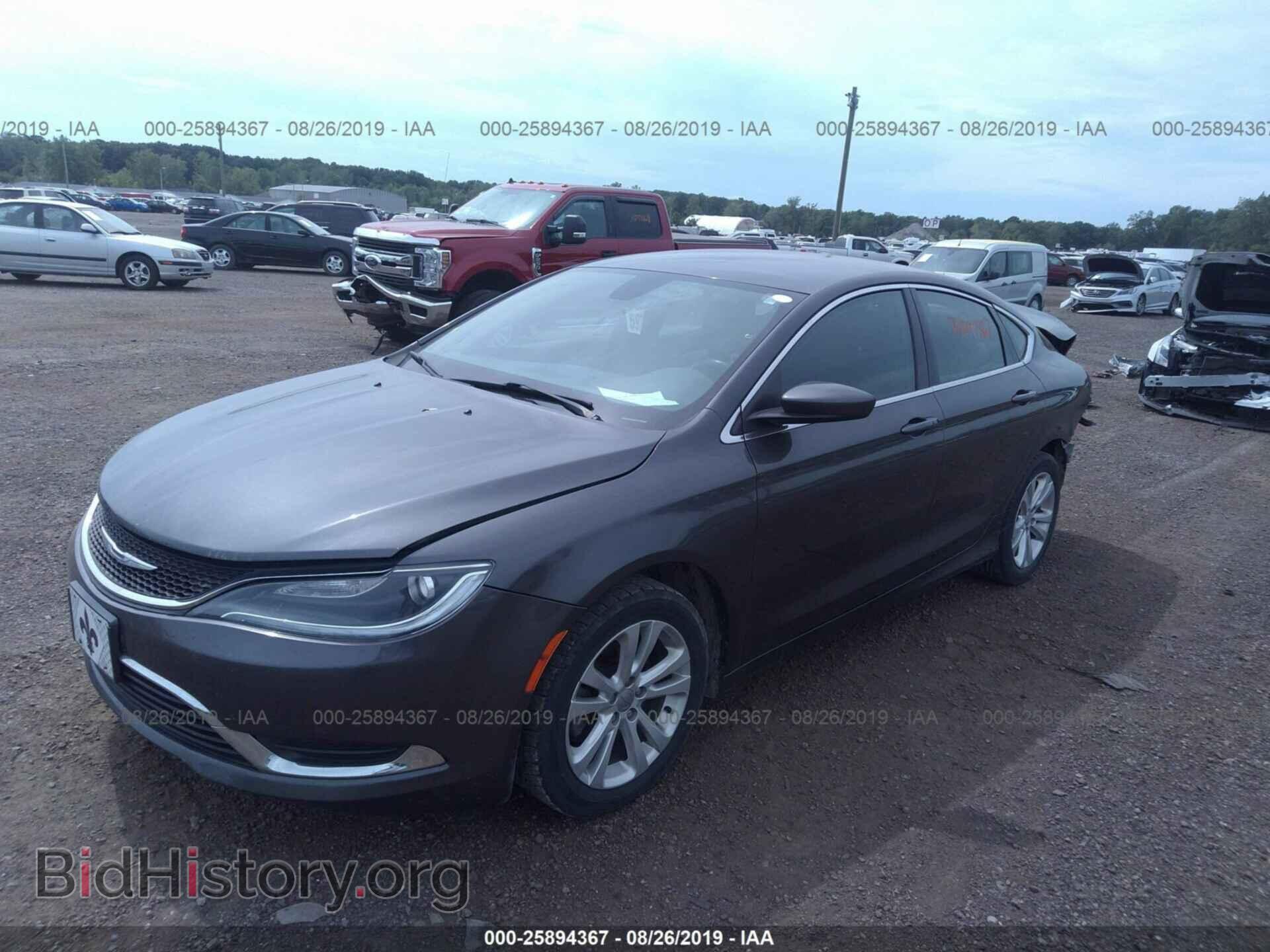 2015 CHRYSLER 200 - VIN: 1C3CCCAB1FN758287 - Photo 2