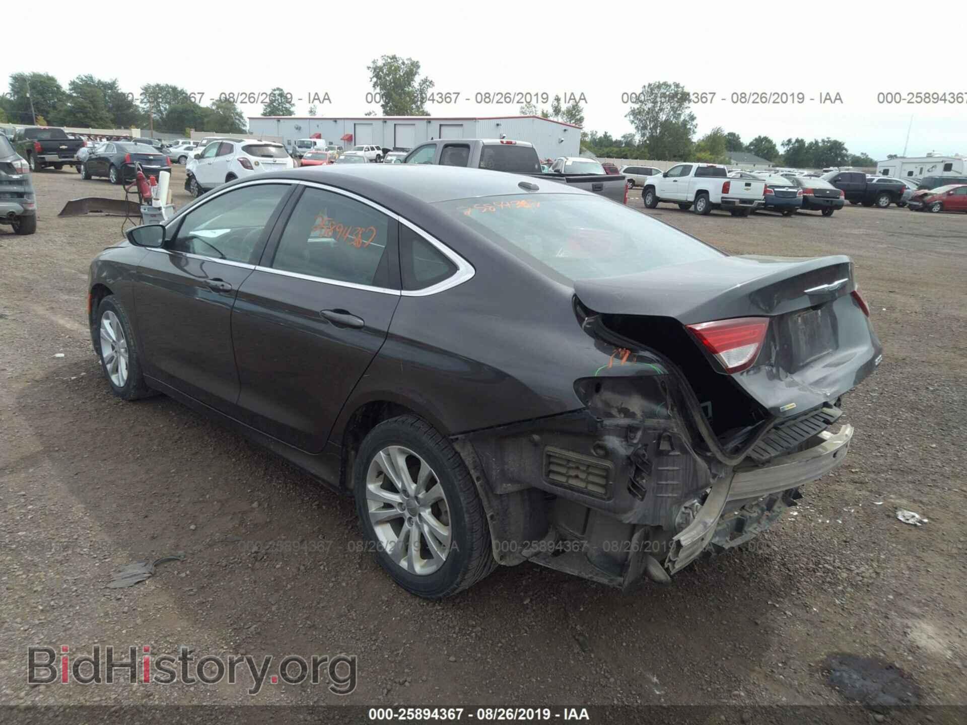 2015 CHRYSLER 200 - VIN: 1C3CCCAB1FN758287 - Photo 3