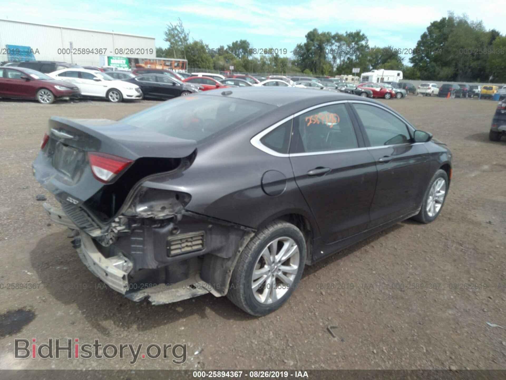 2015 CHRYSLER 200 - VIN: 1C3CCCAB1FN758287 - Photo 4
