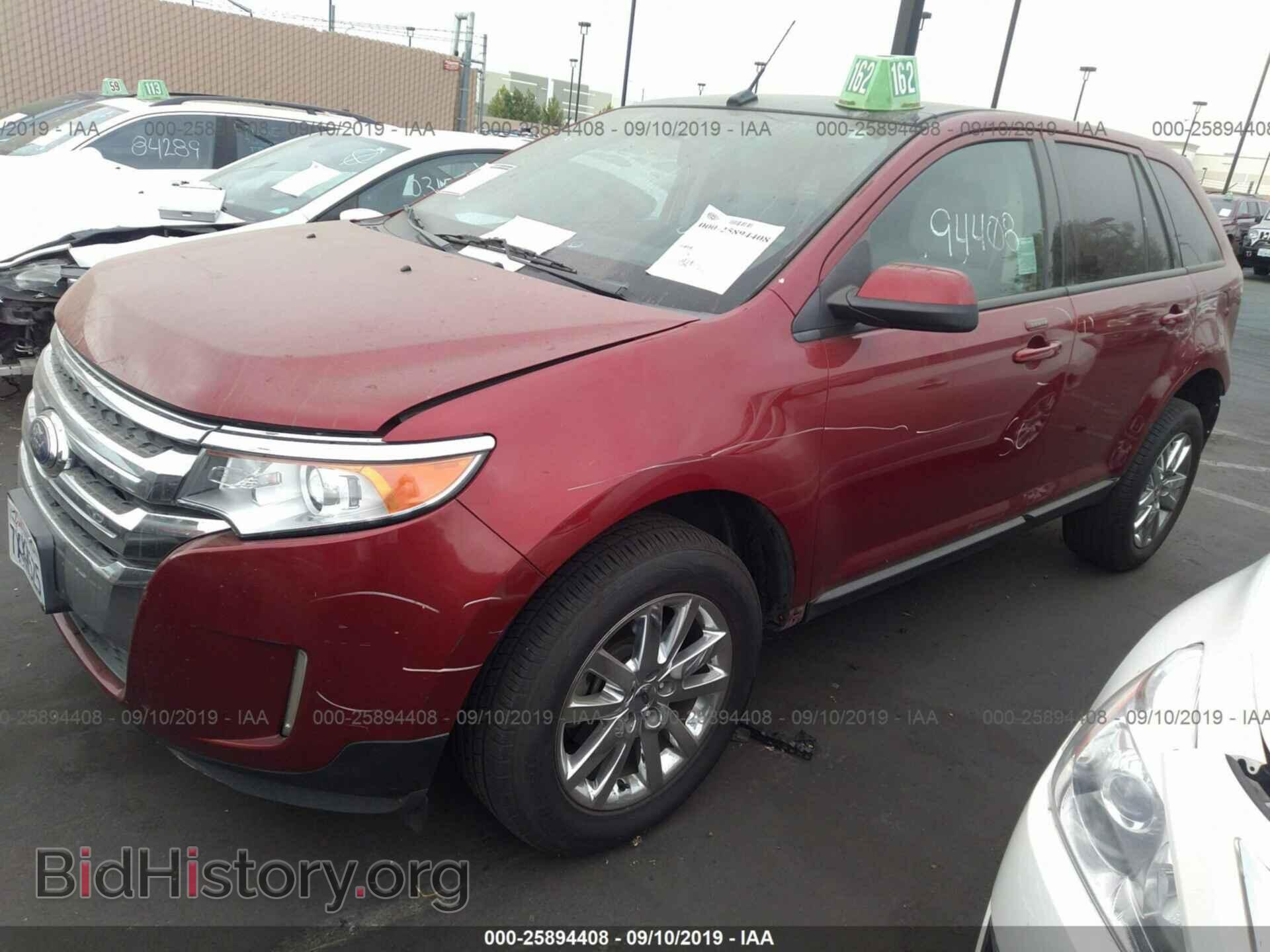 2013 FORD EDGE - VIN: 2FMDK3JC7DBE07836 - Photo 2