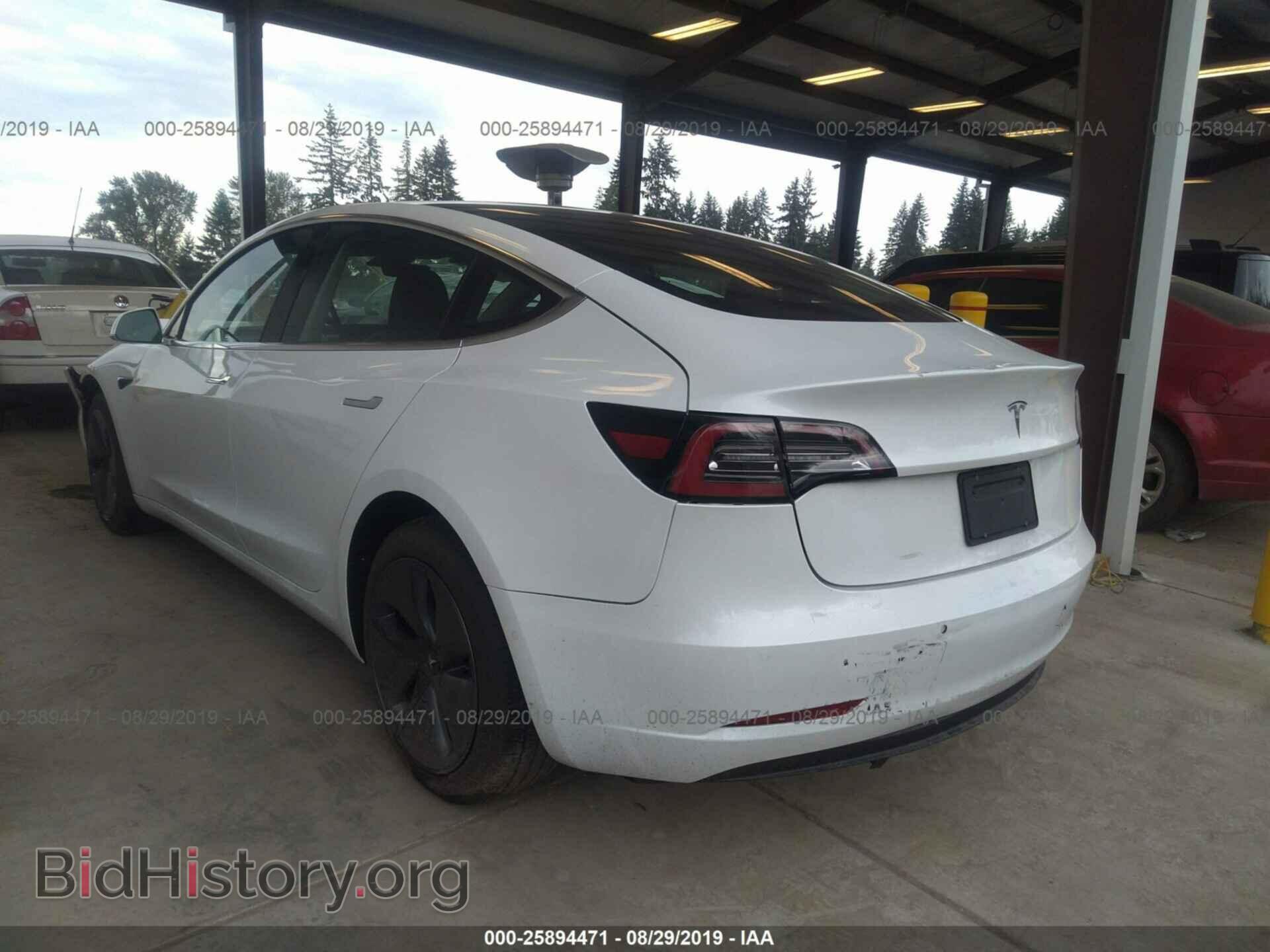 2019 TESLA MODEL 3 - VIN: 5YJ3E1EA6KF337668 - Фото 3
