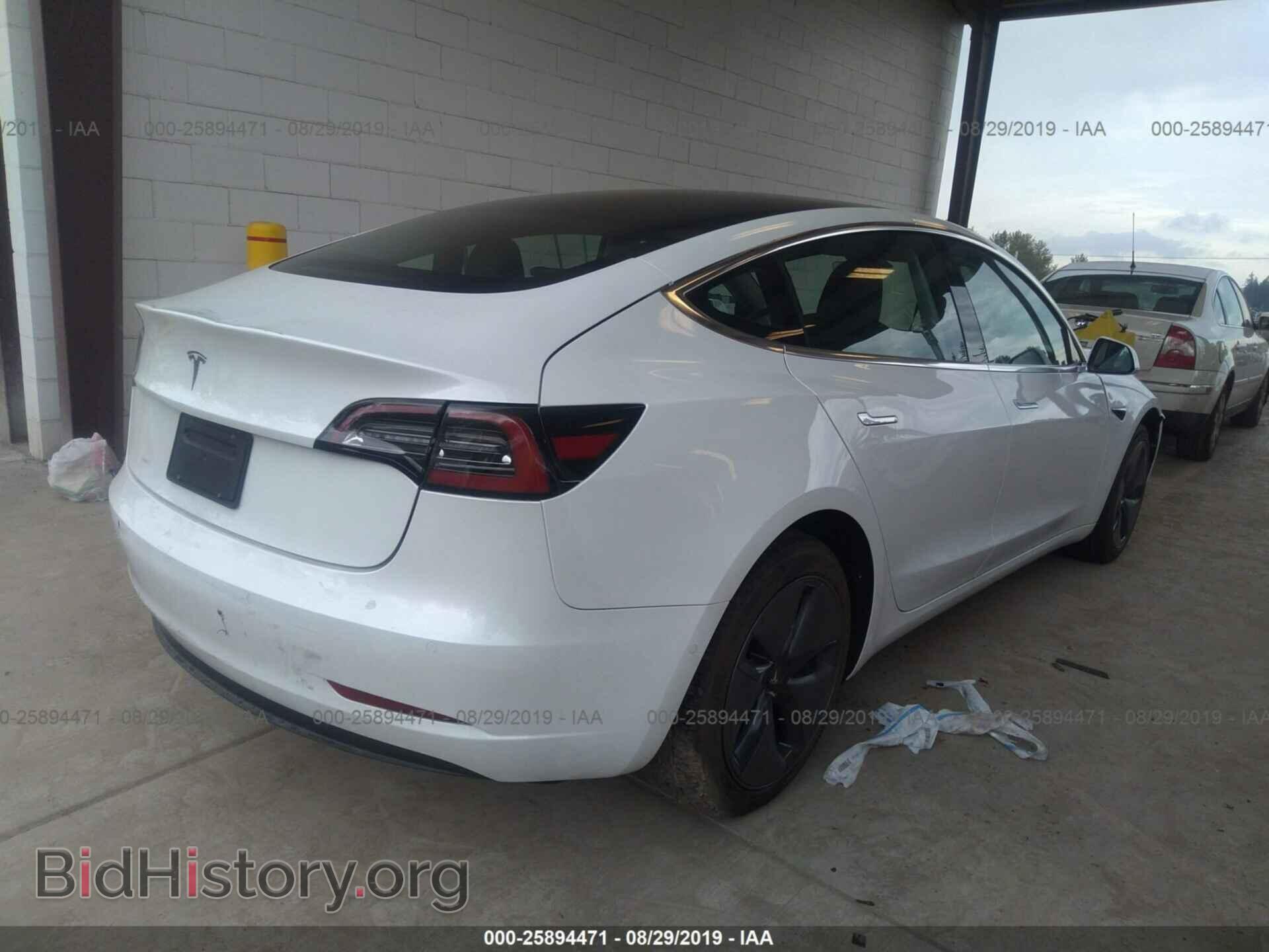 2019 TESLA MODEL 3 - VIN: 5YJ3E1EA6KF337668 - Фото 4