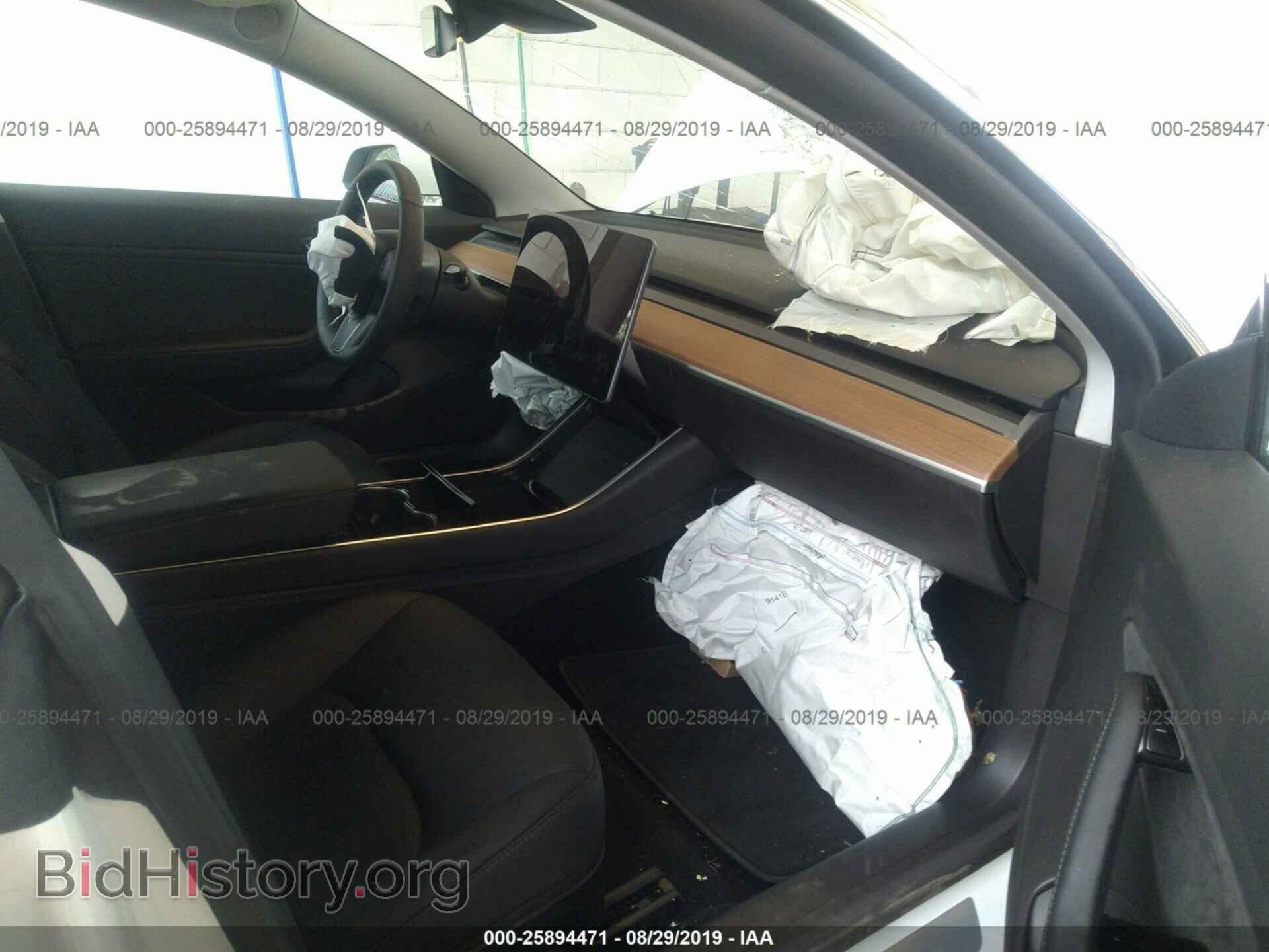 2019 TESLA MODEL 3 - VIN: 5YJ3E1EA6KF337668 - Фото 5