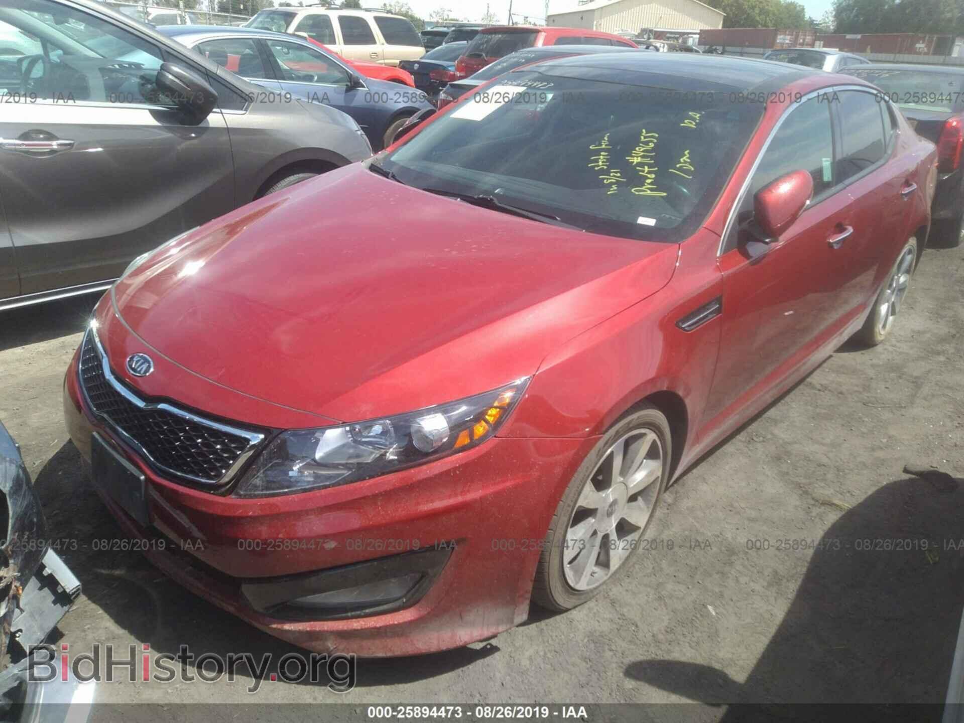 2012 KIA OPTIMA - VIN: 5XXGR4A67CG084268 - Фото 2