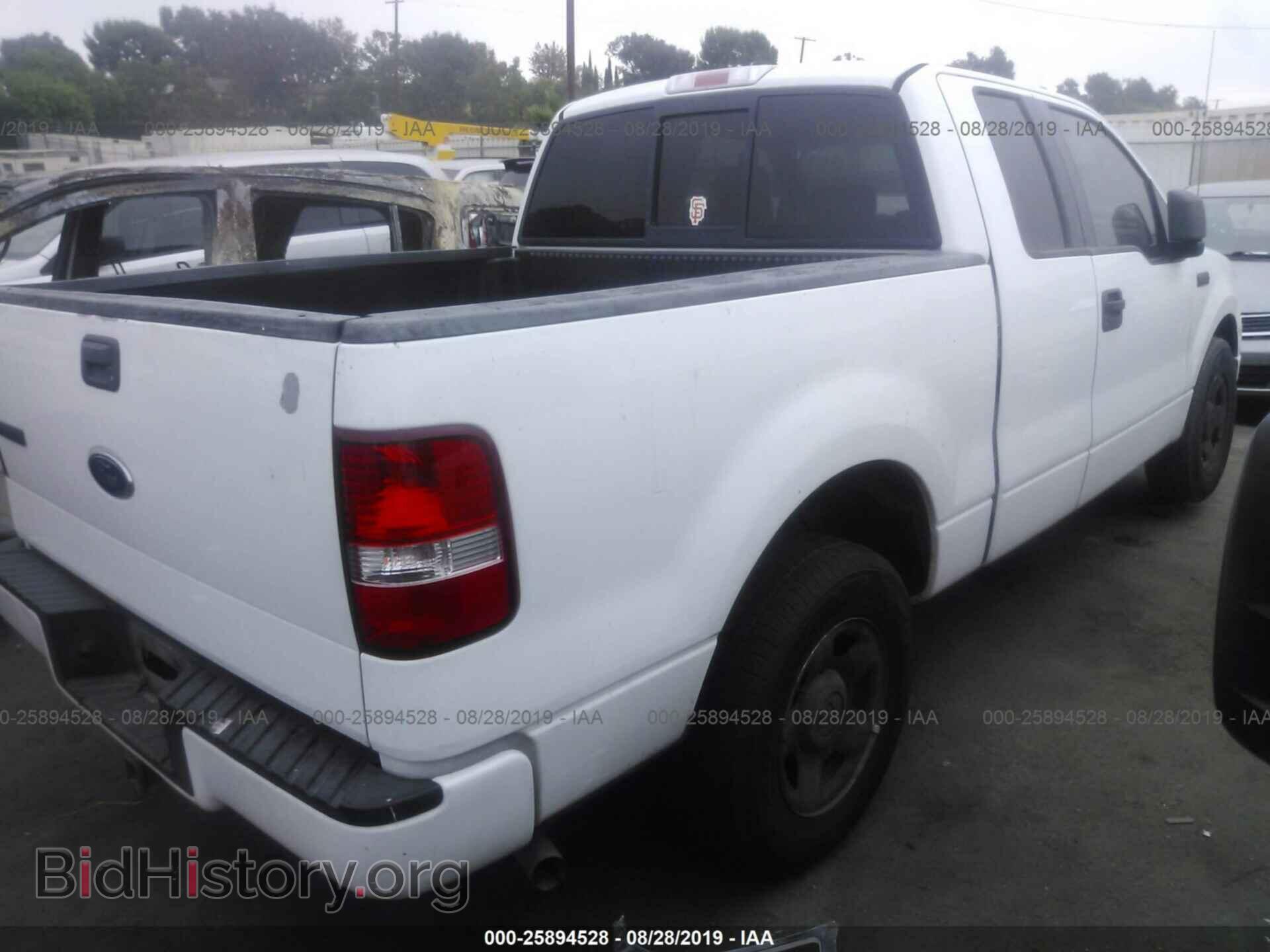 2005 FORD F150 - VIN: 1FTRX12W75KB69972 - Фото 4