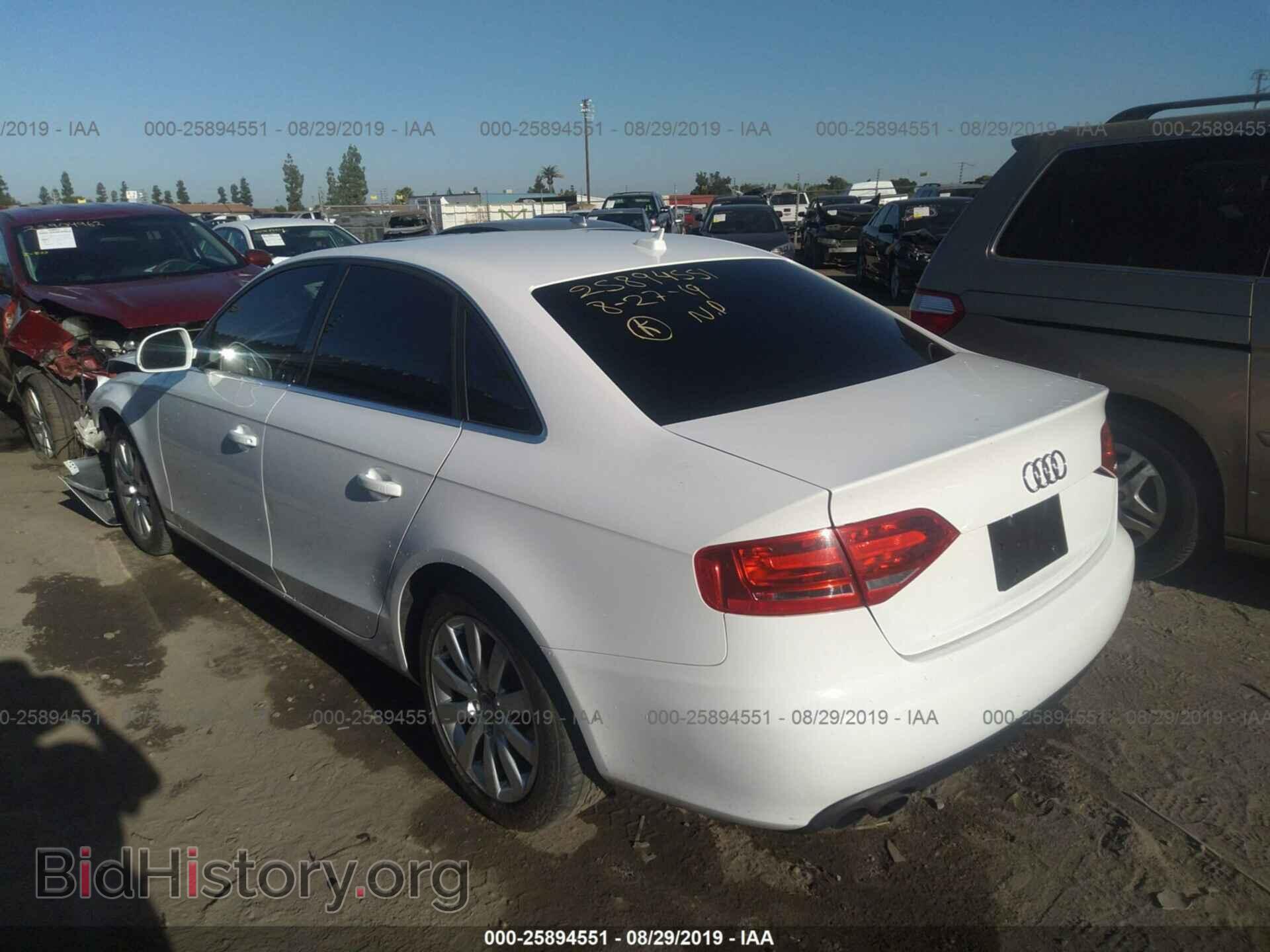2009 AUDI A4 - VIN: WAUSF78K49N040021 - Фото 3