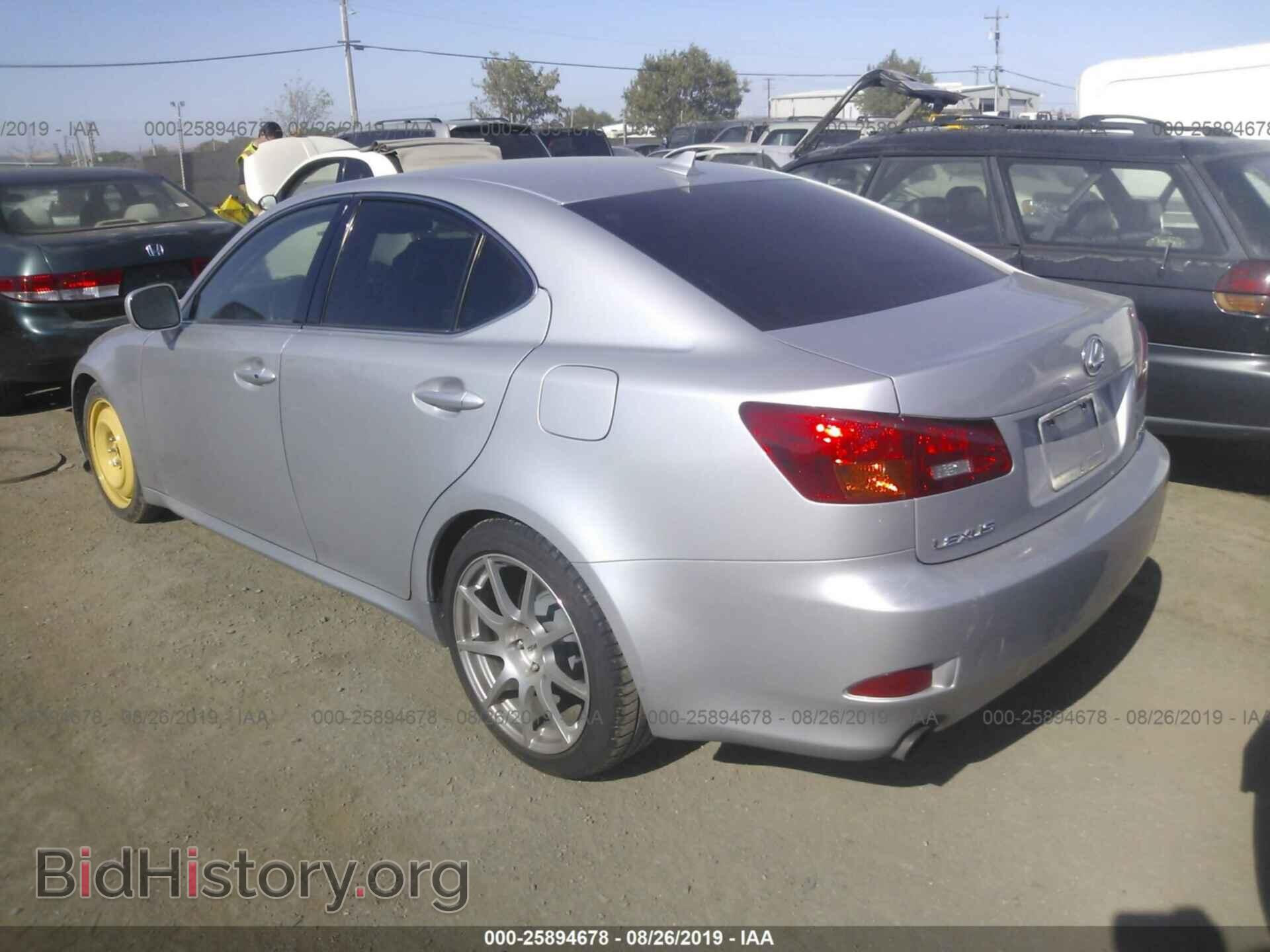2008 LEXUS IS - VIN: JTHBE262682015504 - Фото 3
