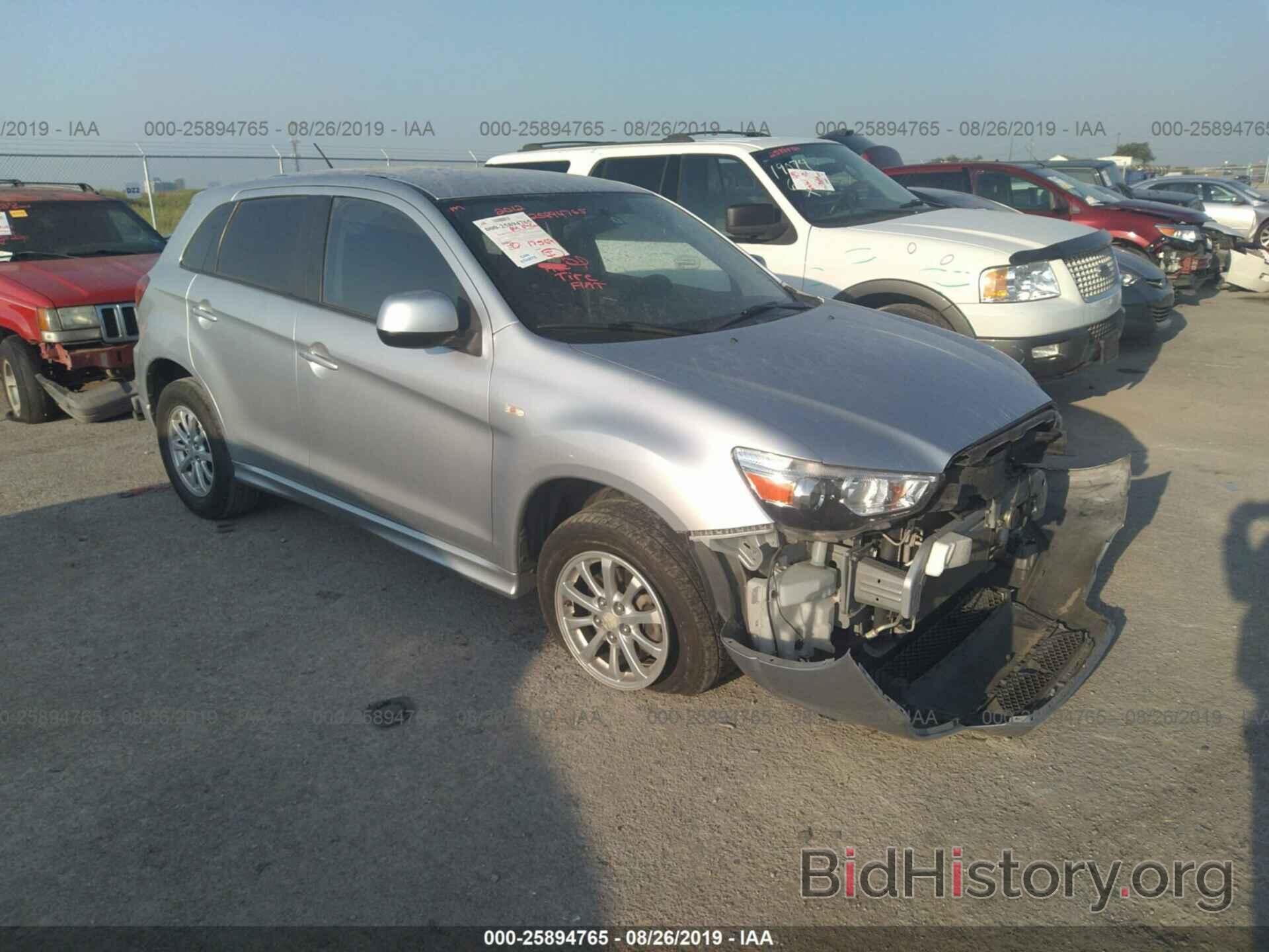 Photo JA4AP3AU8CZ004438 - MITSUBISHI OUTLANDER SPORT 2012