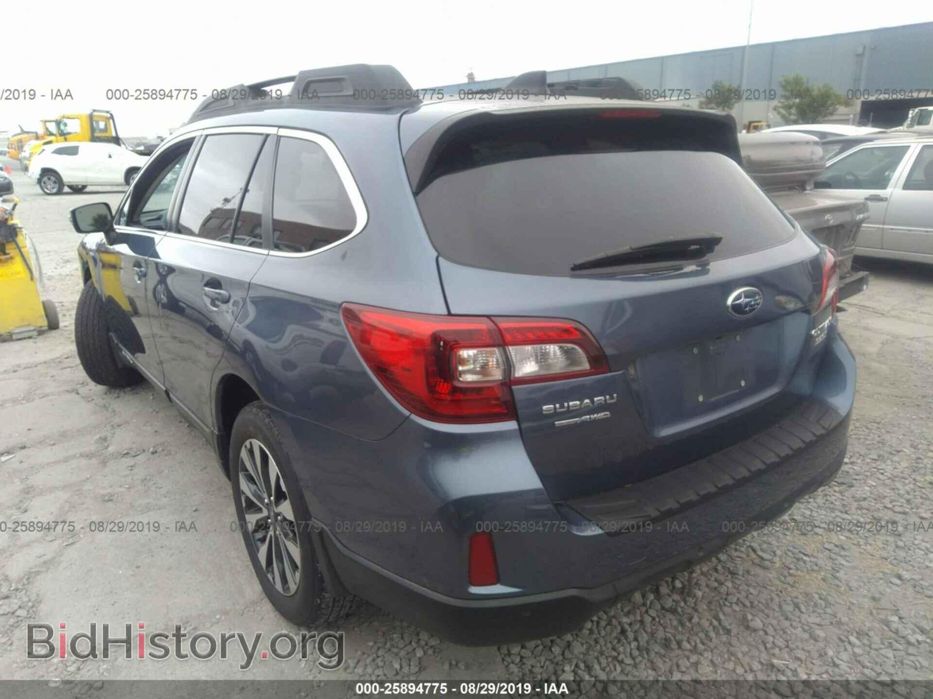 2017 SUBARU OUTBACK - VIN: 4S4BSANC6H3216548 - Фото 3