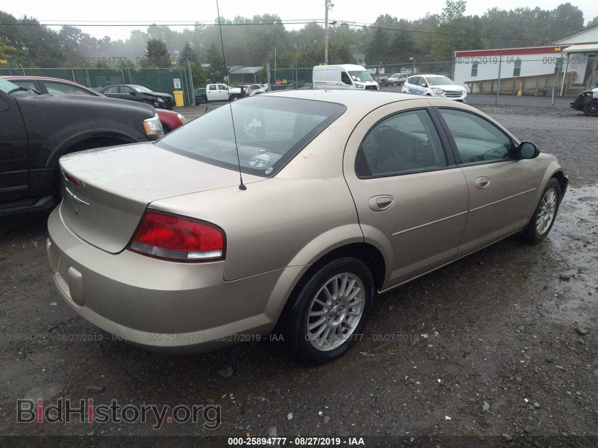 2004 CHRYSLER SEBRING - VIN: 1C3EL46X34N249902 - Фото 4