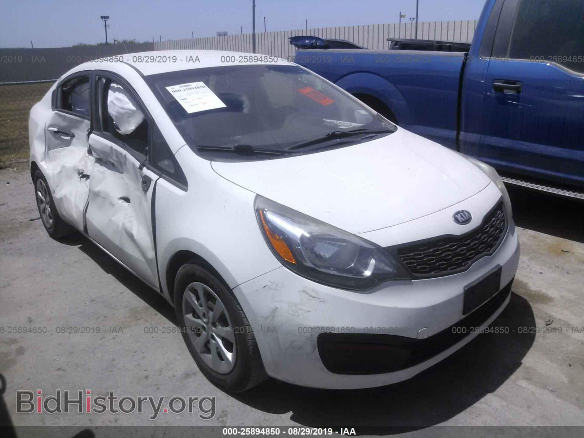 Photo KNADM4A35D6177777 - KIA RIO 2013