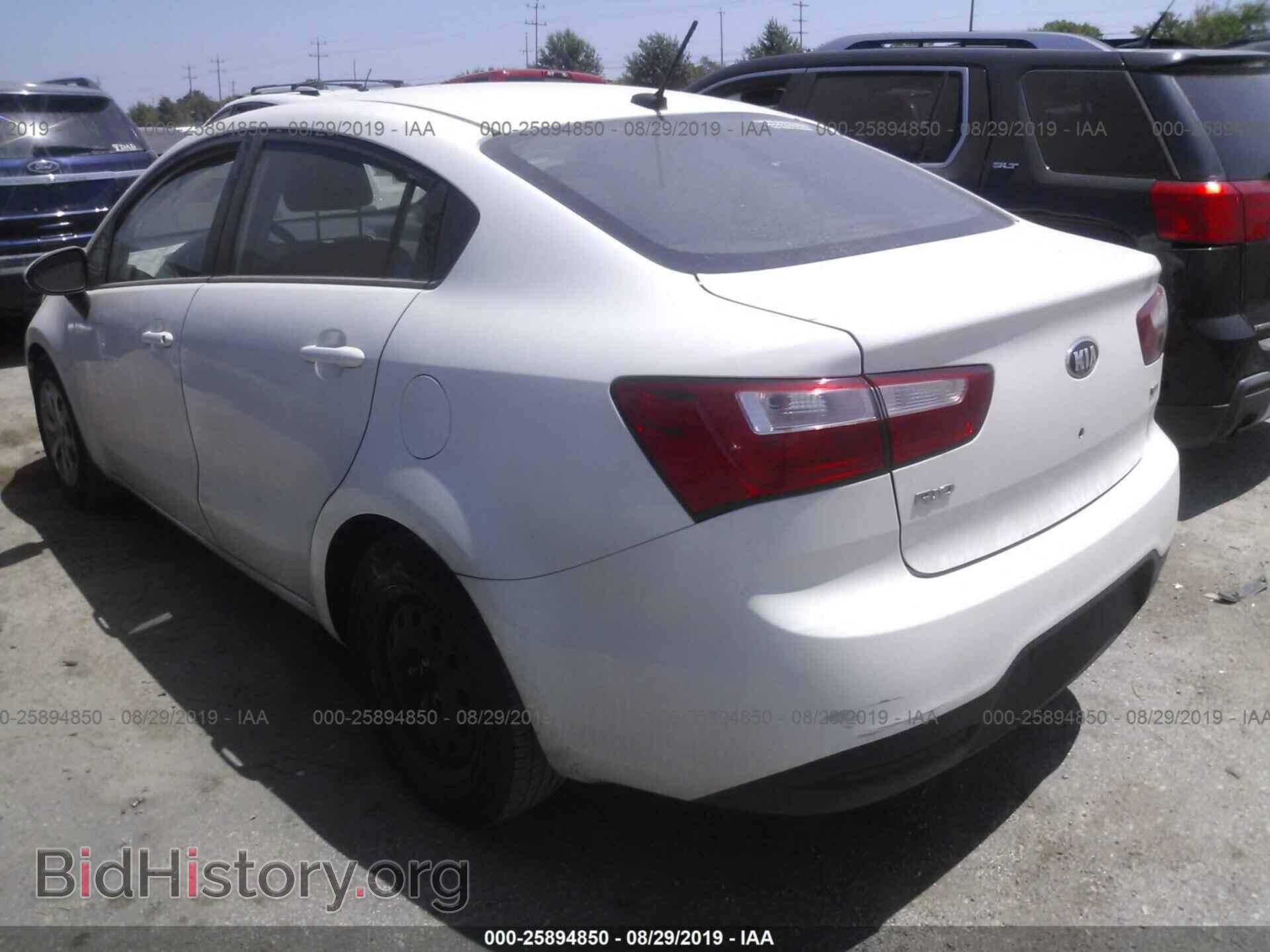 2013 KIA RIO - VIN: KNADM4A35D6177777 - Фото 3