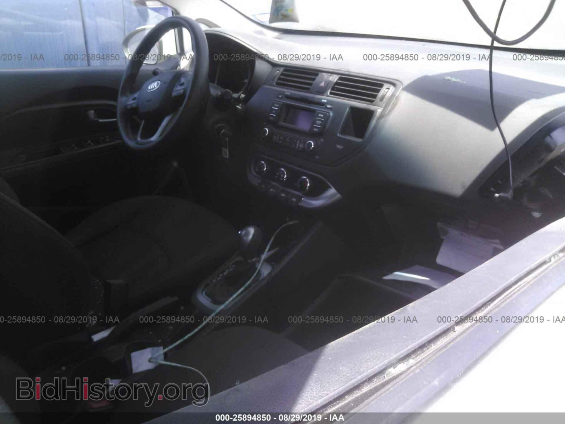 2013 KIA RIO - VIN: KNADM4A35D6177777 - Фото 5