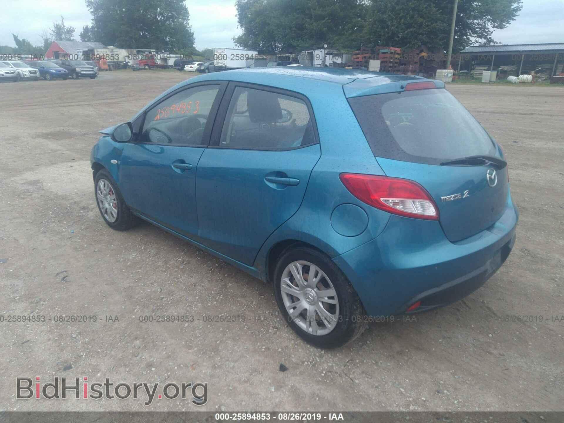2011 MAZDA MAZDA2 - VIN: JM1DE1HY7B0123896 - Фото 3