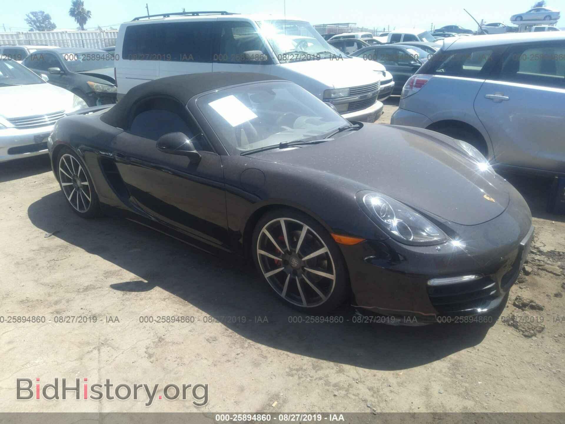 Фотография WP0CB2A89DS133373 - PORSCHE BOXSTER 2013